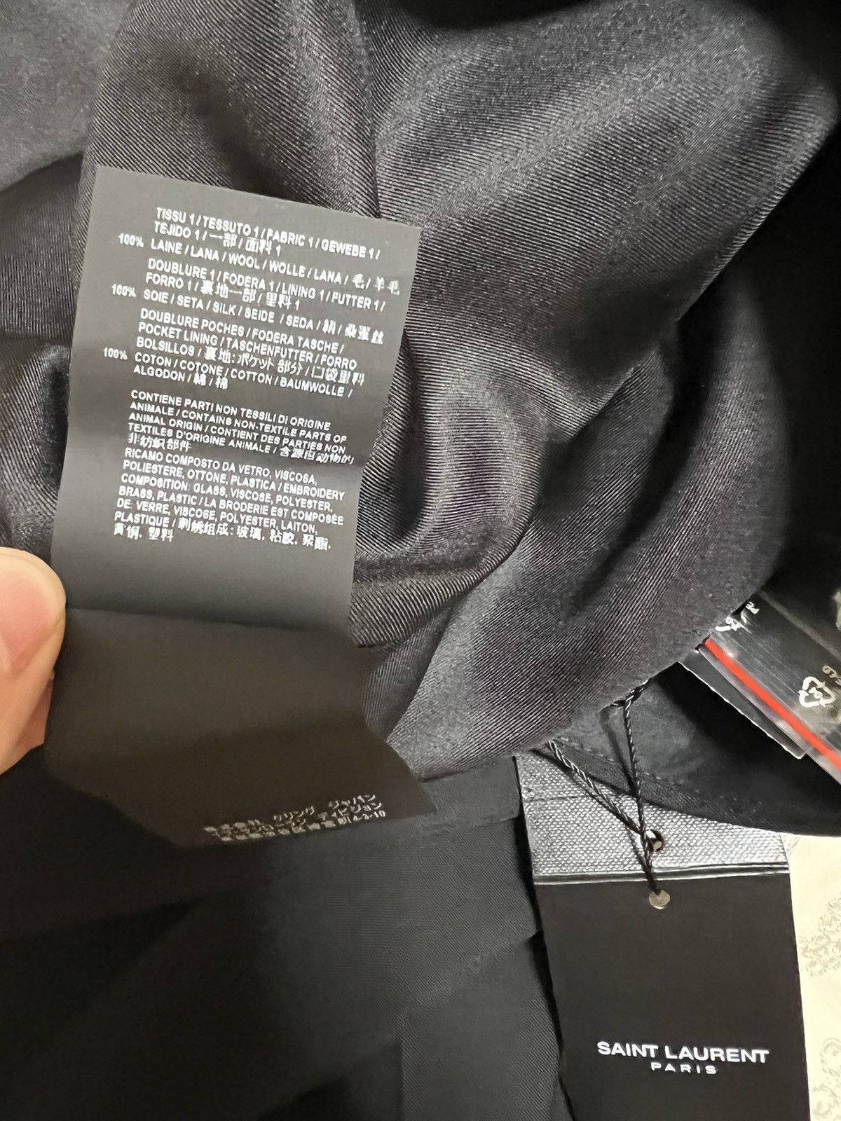 Saint Laurent Paris Grail-SS19 runaway pentalon brode toile Flared pants Size US 38 / EU 54 - 12 Thumbnail