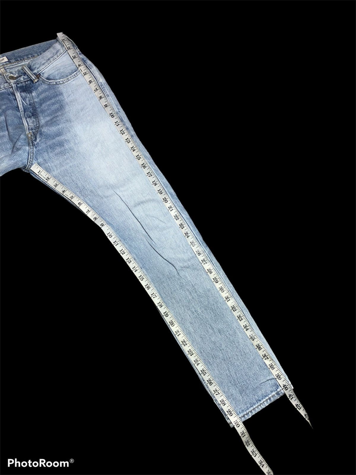 Ron Herman SELVEDGE⚡️RON HERMAN LA WASHED BLUE DENIM Size US 30 / EU 46 - 9 Thumbnail