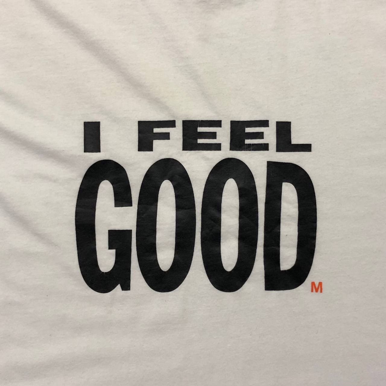 Vintage Vintage 2000s I Feel Good Fun Quote T Shirt Humor White XL Size US XL / EU 56 / 4 - 4 Thumbnail