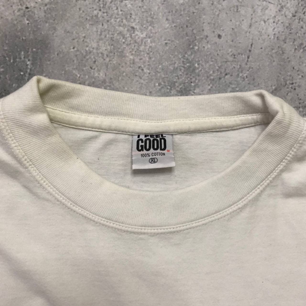 Vintage Vintage 2000s I Feel Good Fun Quote T Shirt Humor White XL Size US XL / EU 56 / 4 - 3 Thumbnail