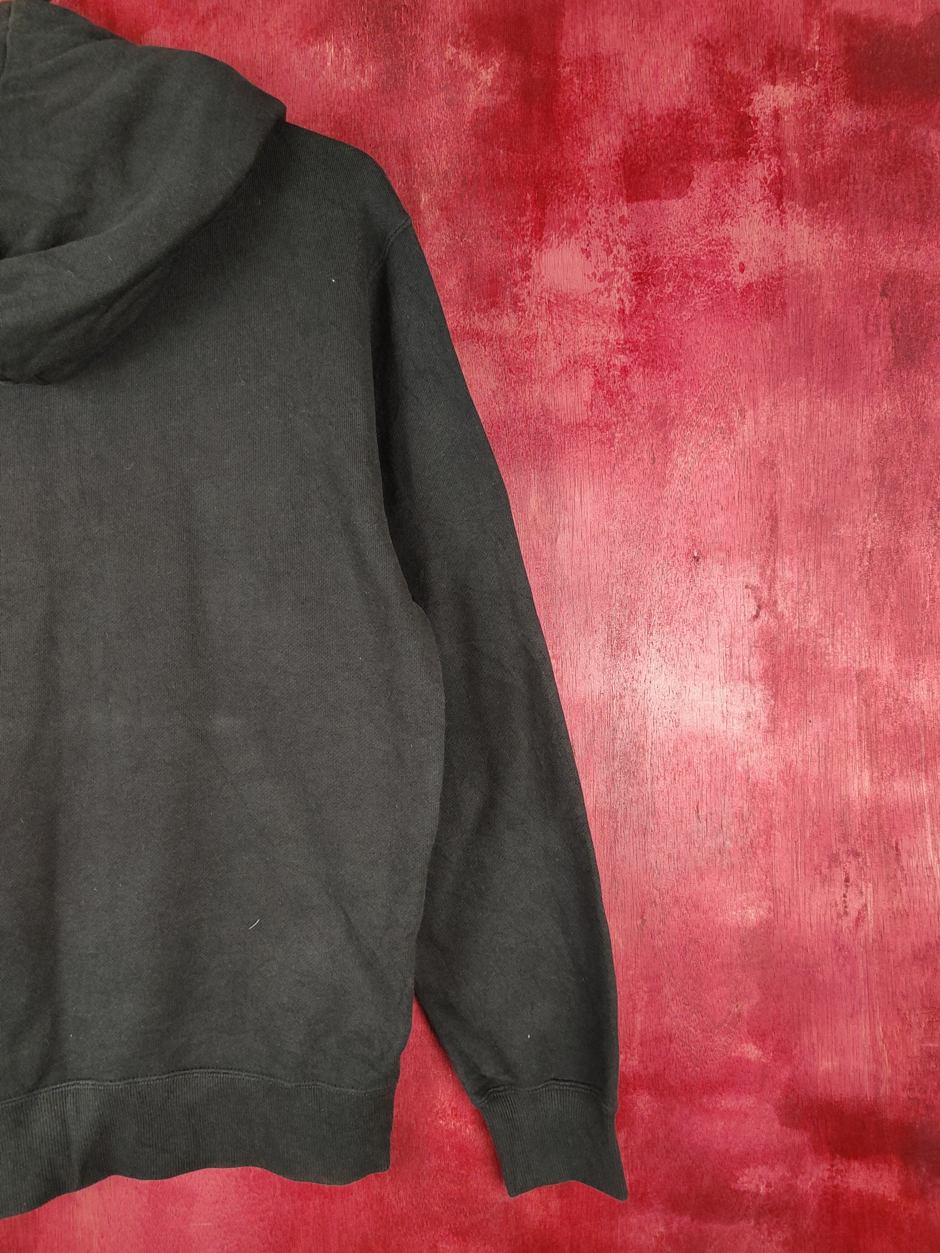 Champion × Japanese Brand Champion vintage Black Hoodie Sweatshirt #5213 Size US M / EU 48-50 / 2 - 9 Thumbnail