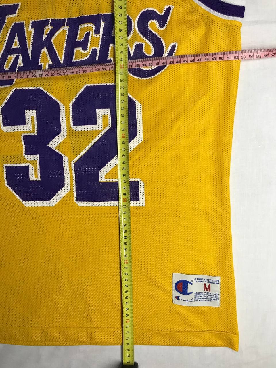 NBA Vintage 90 Champion Magic Johnson 32 LA Lakers Jersey NBA Size US M / EU 48-50 / 2 - 10 Thumbnail