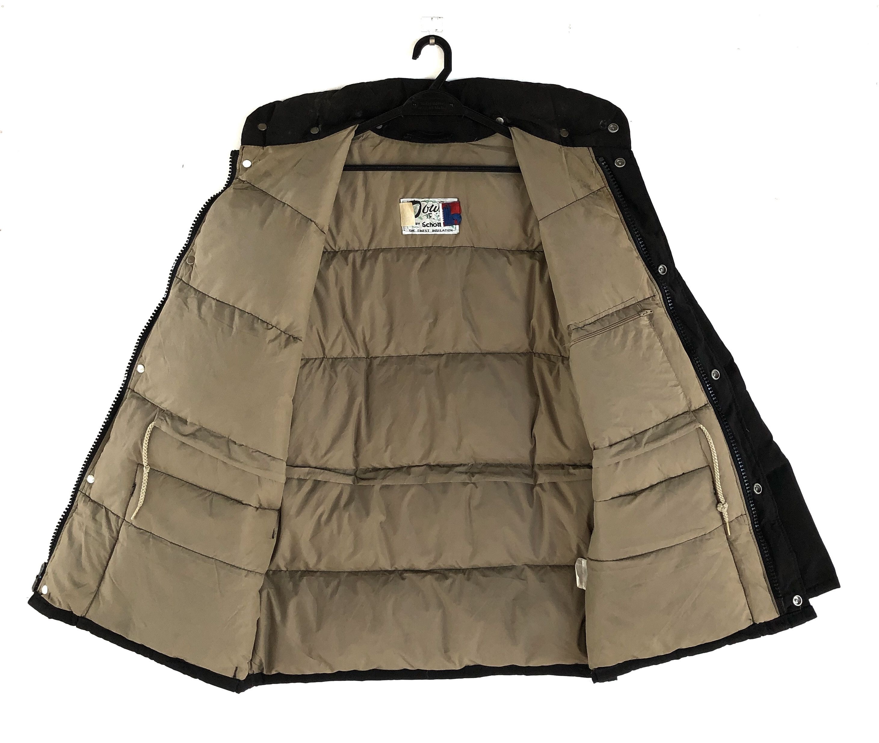 Schott × Vintage RARE🔥VINTAGE SCHOTT PUFFER GOOSE DOWN JACKET Size US L / EU 52-54 / 3 - 2 Thumbnail