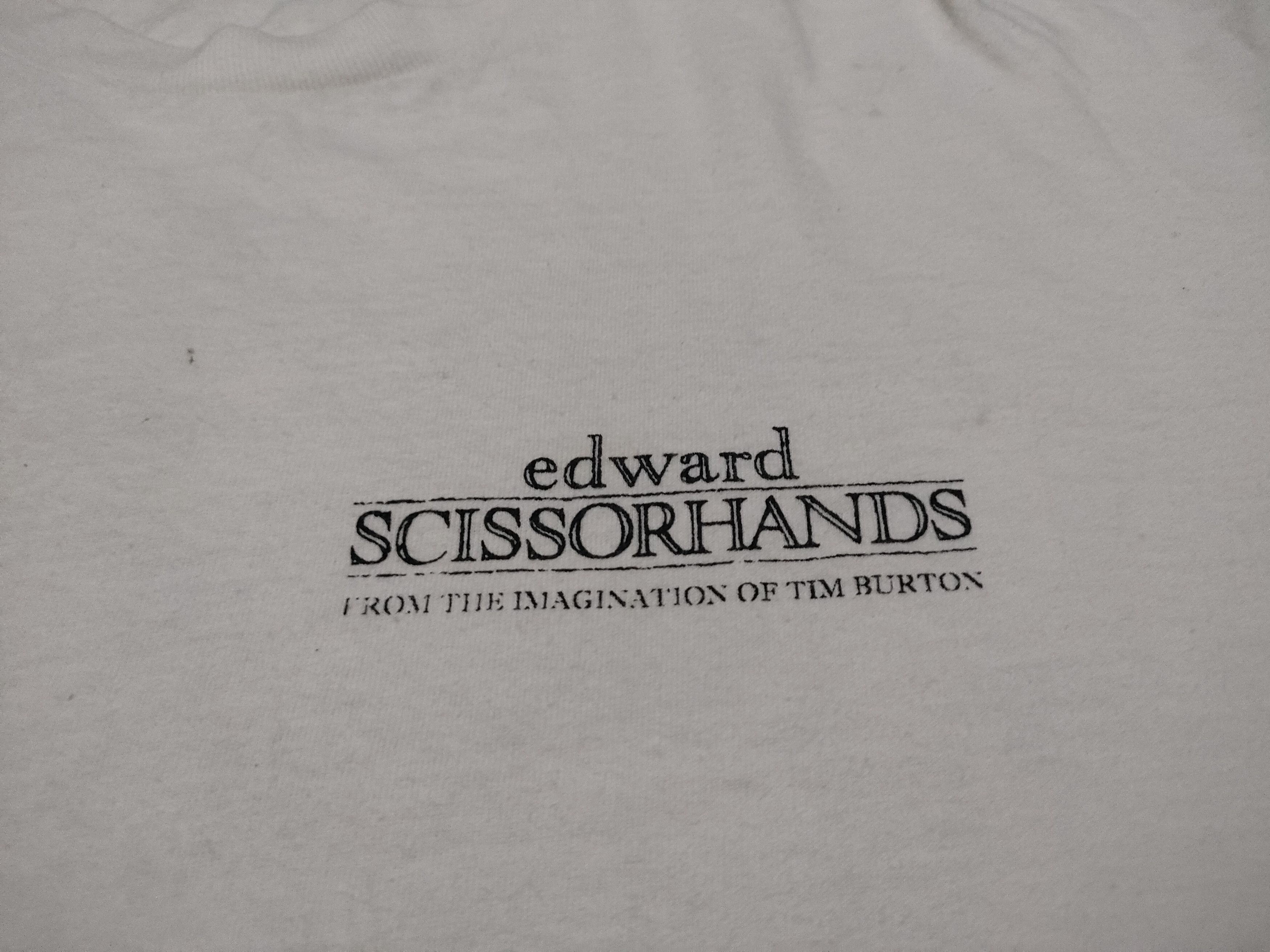Other Rare 90s Vintage Edward Scissorhands Jonny Depp Movie Tee Size US XL / EU 56 / 4 - 5 Thumbnail