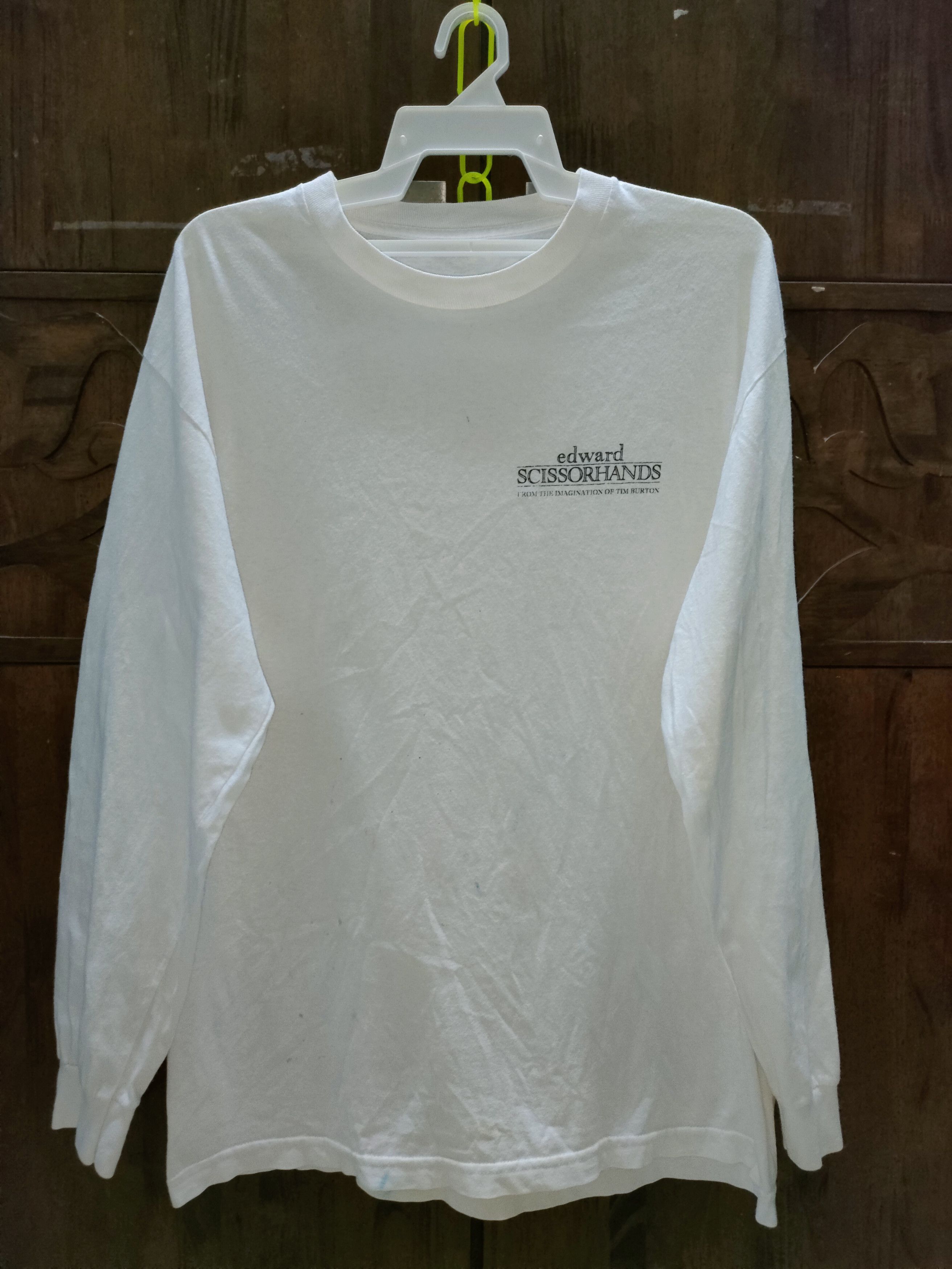 Other Rare 90s Vintage Edward Scissorhands Jonny Depp Movie Tee Size US XL / EU 56 / 4 - 2 Thumbnail