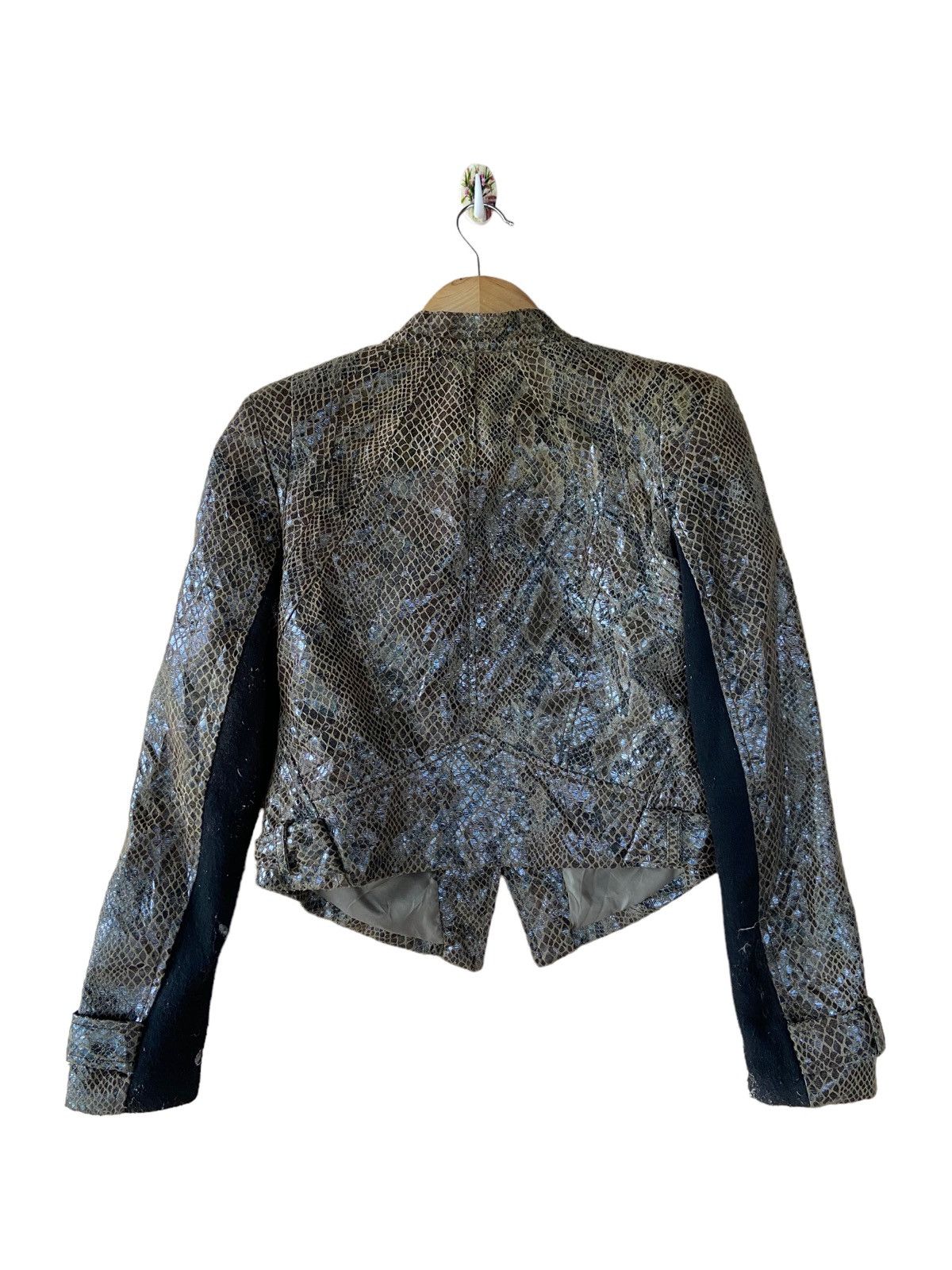 Japanese Brand 🔥SALE🔥AURA BIKER SNAKE HYSTERIC GLAMOUR JACKET STYLE Size S / US 4 / IT 40 - 2 Thumbnail