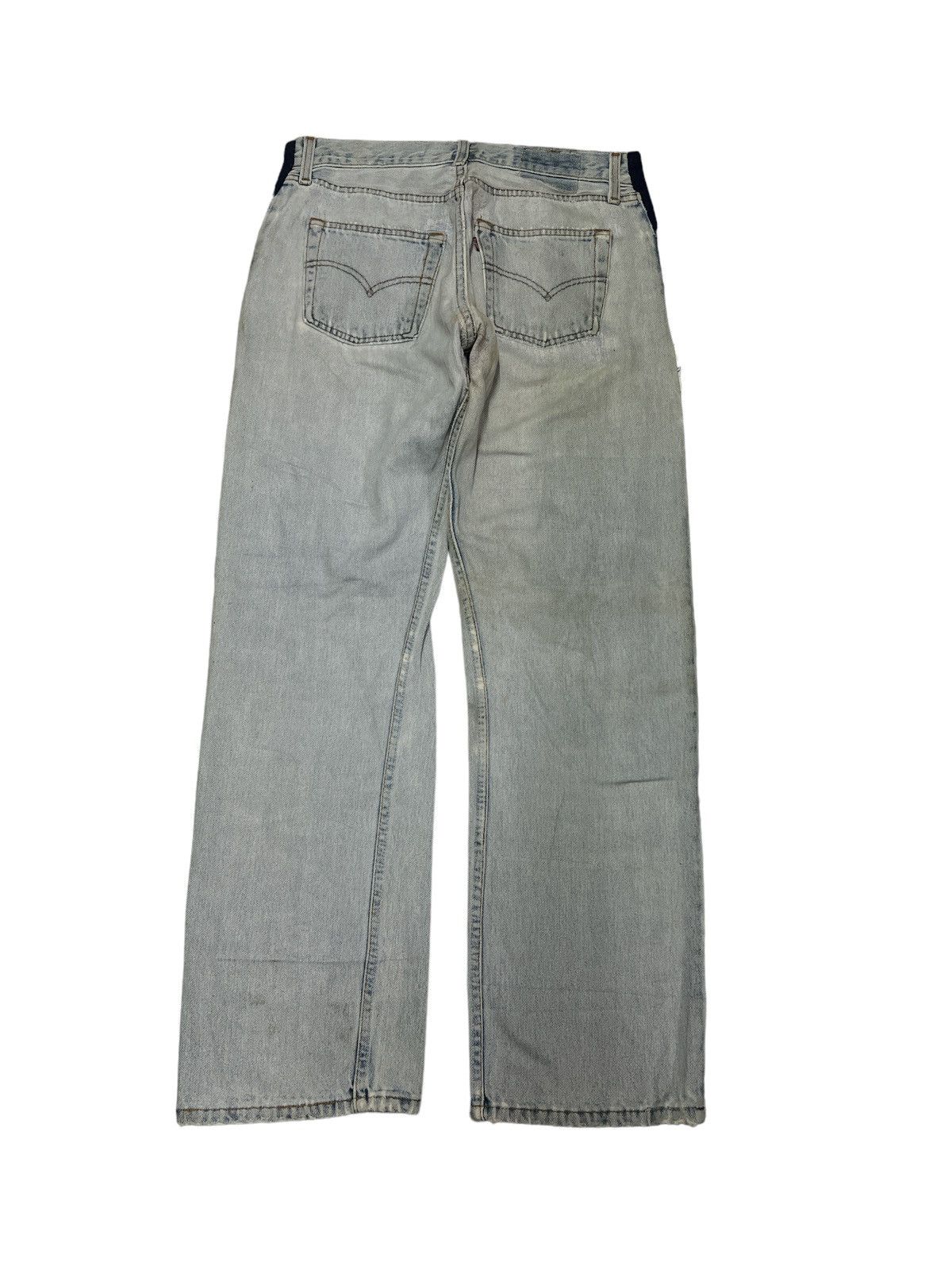 Levi's Made & Crafted CUSTOM MADE LEVIS 501 PATCHED MINNIE MOUSE DENIM PANT Size US 30 / EU 46 - 6 Thumbnail