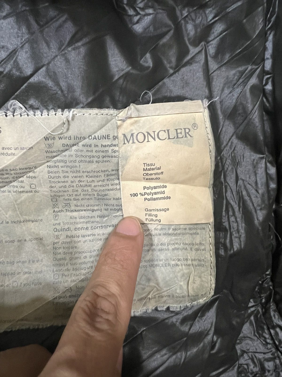 Moncler ARCHIVE🔥70s Moncler Grenoble 🇫🇷 TechWear 🪿Down Jacket Size US M / EU 48-50 / 2 - 10 Thumbnail