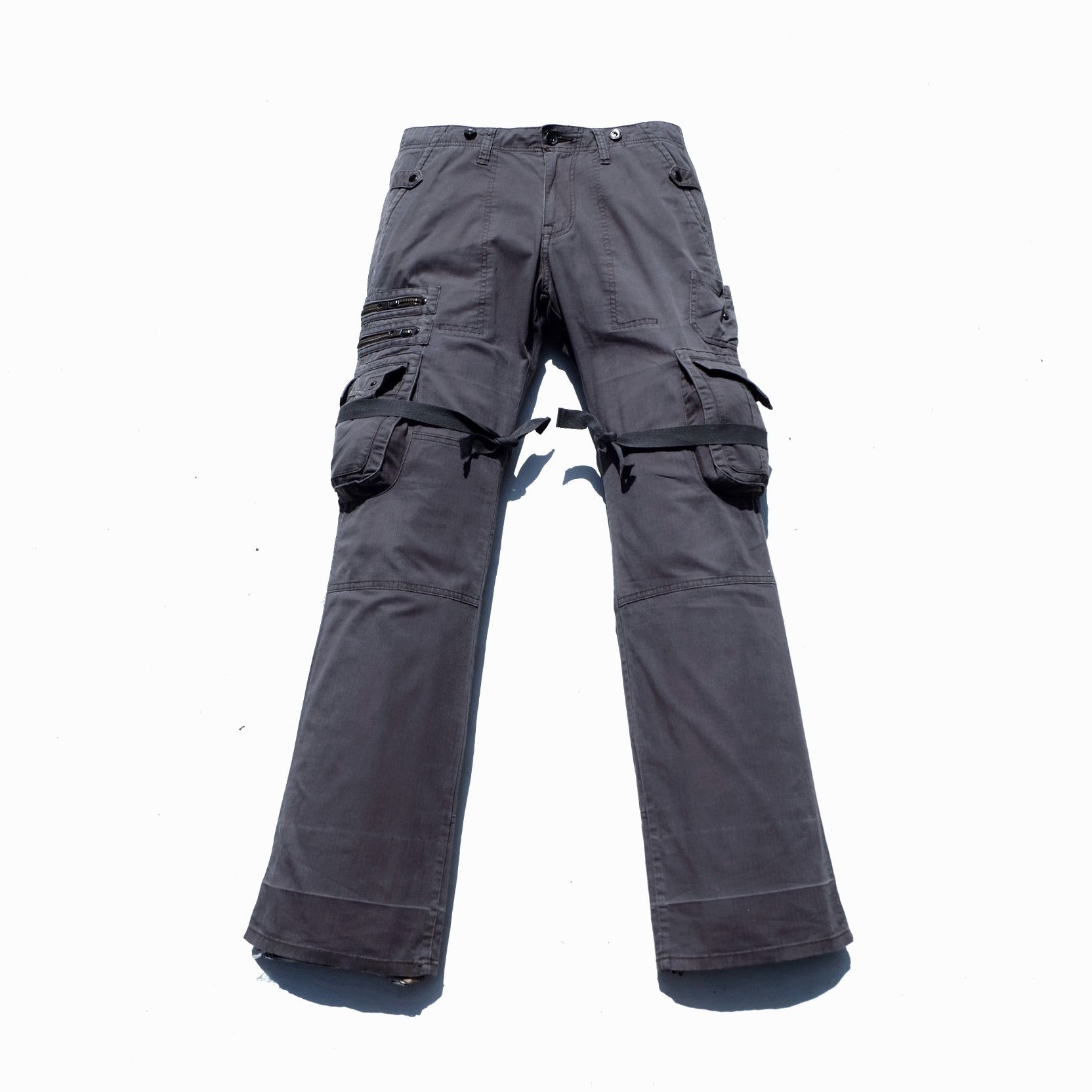 Japanese Brand × PPFM × Tete Homme SEMANTIC DESIGN flare cargo pants Size US 30 / EU 46 - 2 Thumbnail