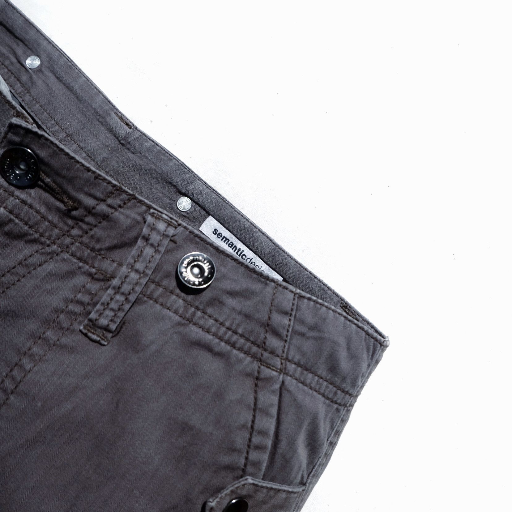 Japanese Brand × PPFM × Tete Homme SEMANTIC DESIGN flare cargo pants Size US 30 / EU 46 - 4 Thumbnail