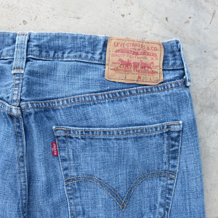 Levi's × Vintage Vintage Levis 501 Painted Custom Jeans 36x30 Size US 36 / EU 52 - 11 Thumbnail