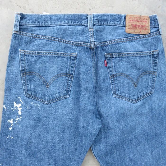 Levi's × Vintage Vintage Levis 501 Painted Custom Jeans 36x30 Size US 36 / EU 52 - 5 Thumbnail