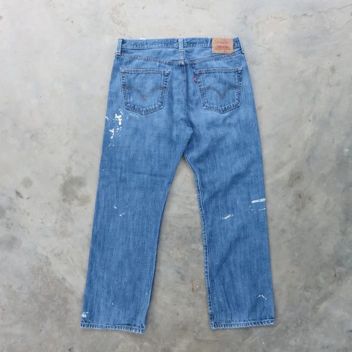Levi's × Vintage Vintage Levis 501 Painted Custom Jeans 36x30 Size US 36 / EU 52 - 2 Thumbnail