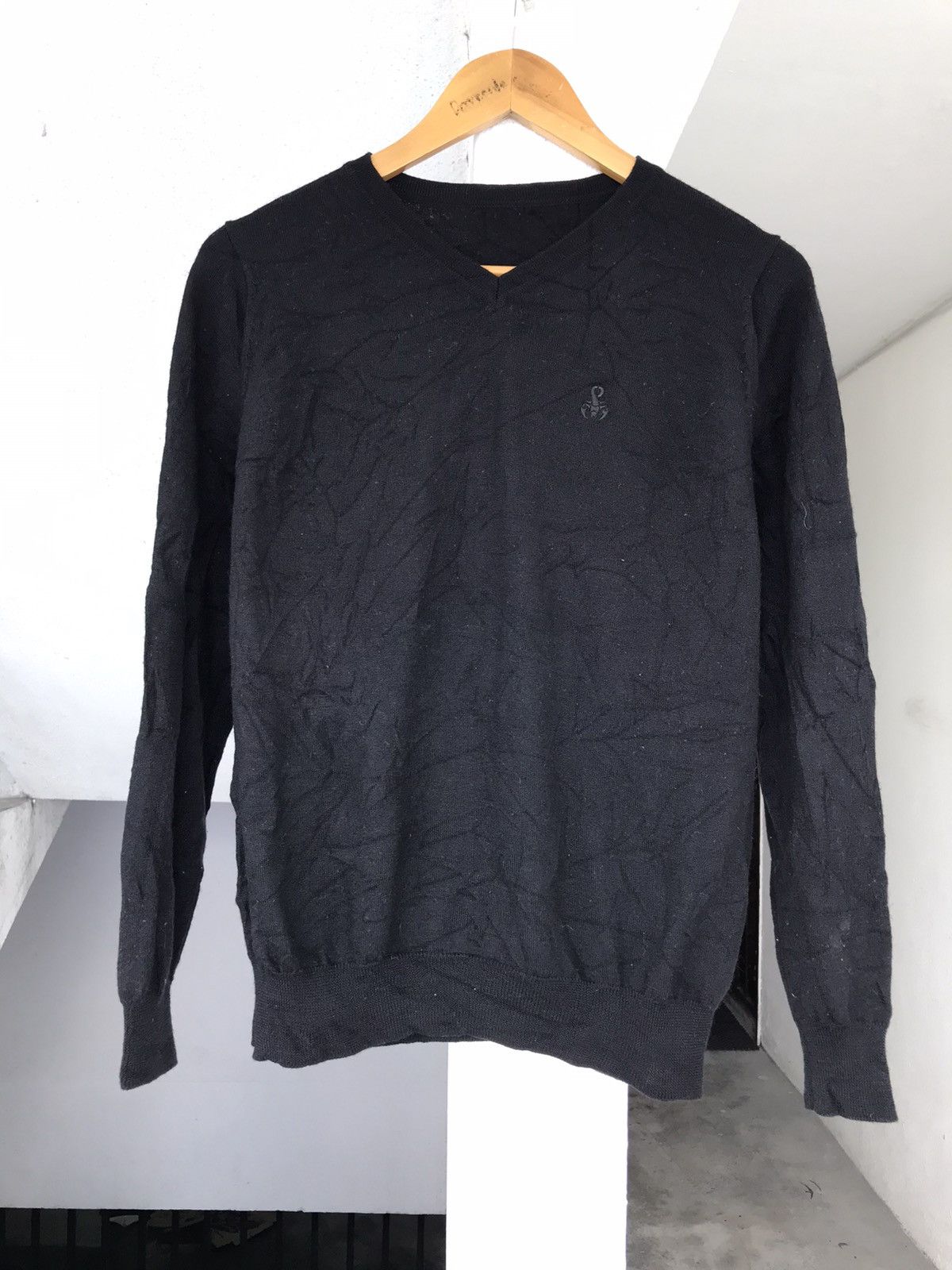 Sophnet V Neck Black Knitwear