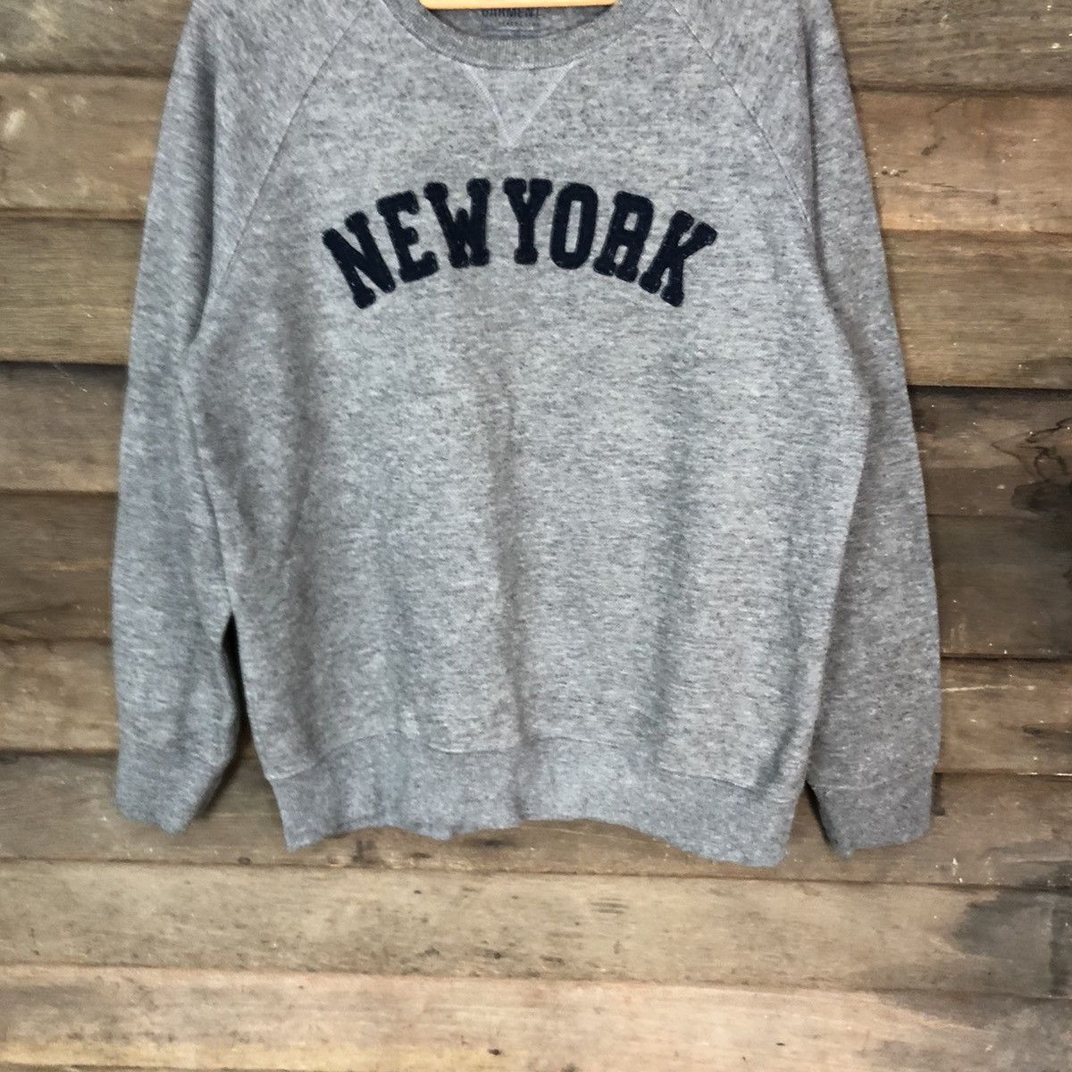 Japanese Brand New York Grey Sweatshirt vintage #4791 Size US M / EU 48-50 / 2 - 3 Thumbnail