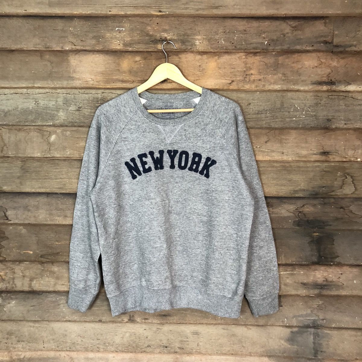 Japanese Brand New York Grey Sweatshirt vintage #4791 Size US M / EU 48-50 / 2 - 1 Thumbnail