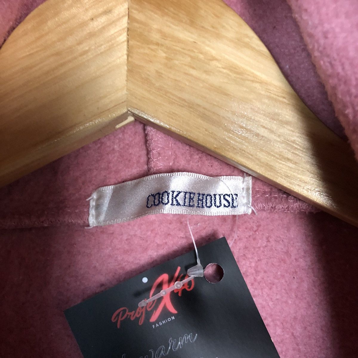 Japanese Brand Cookie House Pink Hoodie sweatshirt #4798 Size M / US 6-8 / IT 42-44 - 7 Thumbnail