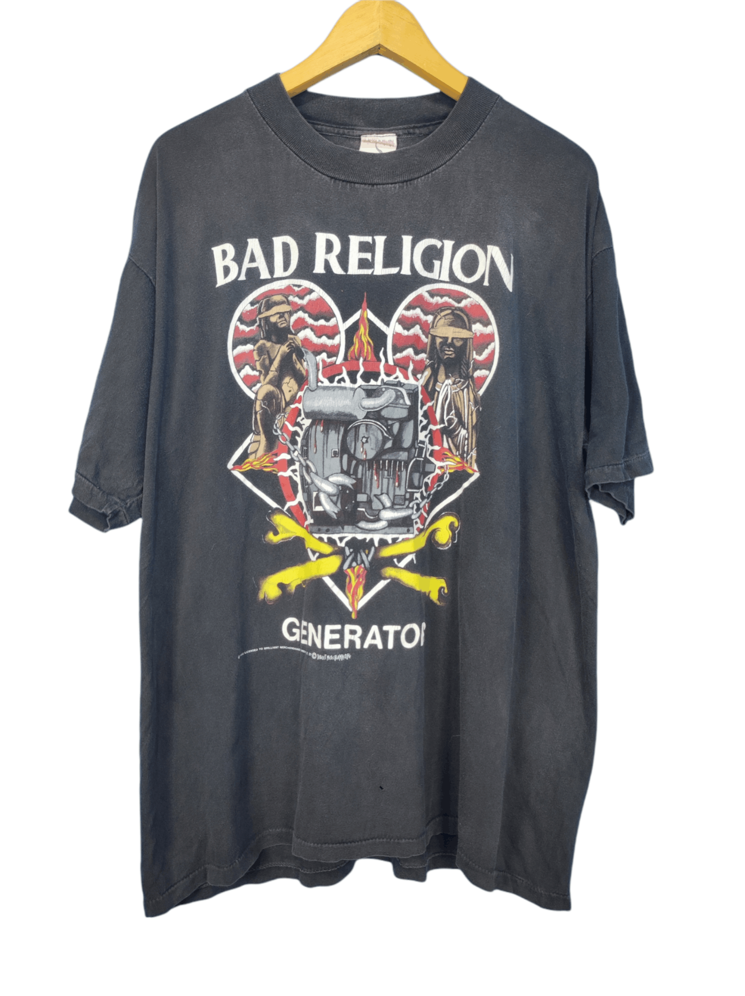Band Tees × Vintage Vintage Bad religion 90s Tour Shirts Generetor Punk Rock US Size US L / EU 52-54 / 3 - 2 Thumbnail