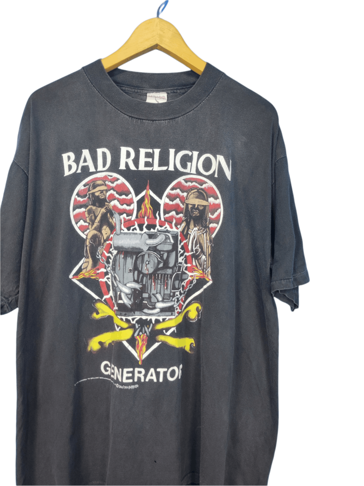 Band Tees × Vintage Vintage Bad religion 90s Tour Shirts Generetor Punk Rock US Size US L / EU 52-54 / 3 - 1 Thumbnail