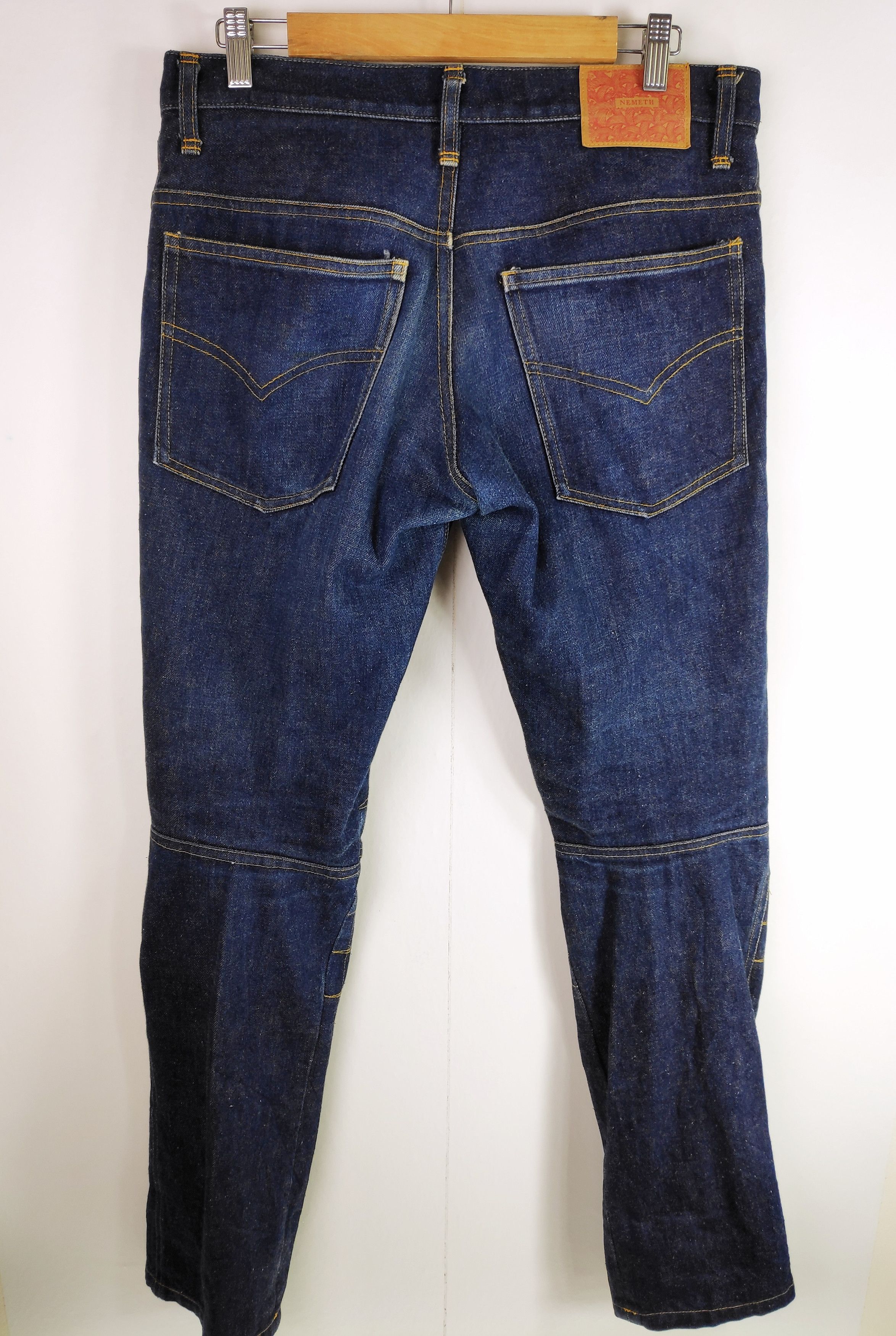 Christopher Nemeth Christopher Nemeth Denim Distresses Biker Jeans Size US 34 / EU 50 - 13 Thumbnail
