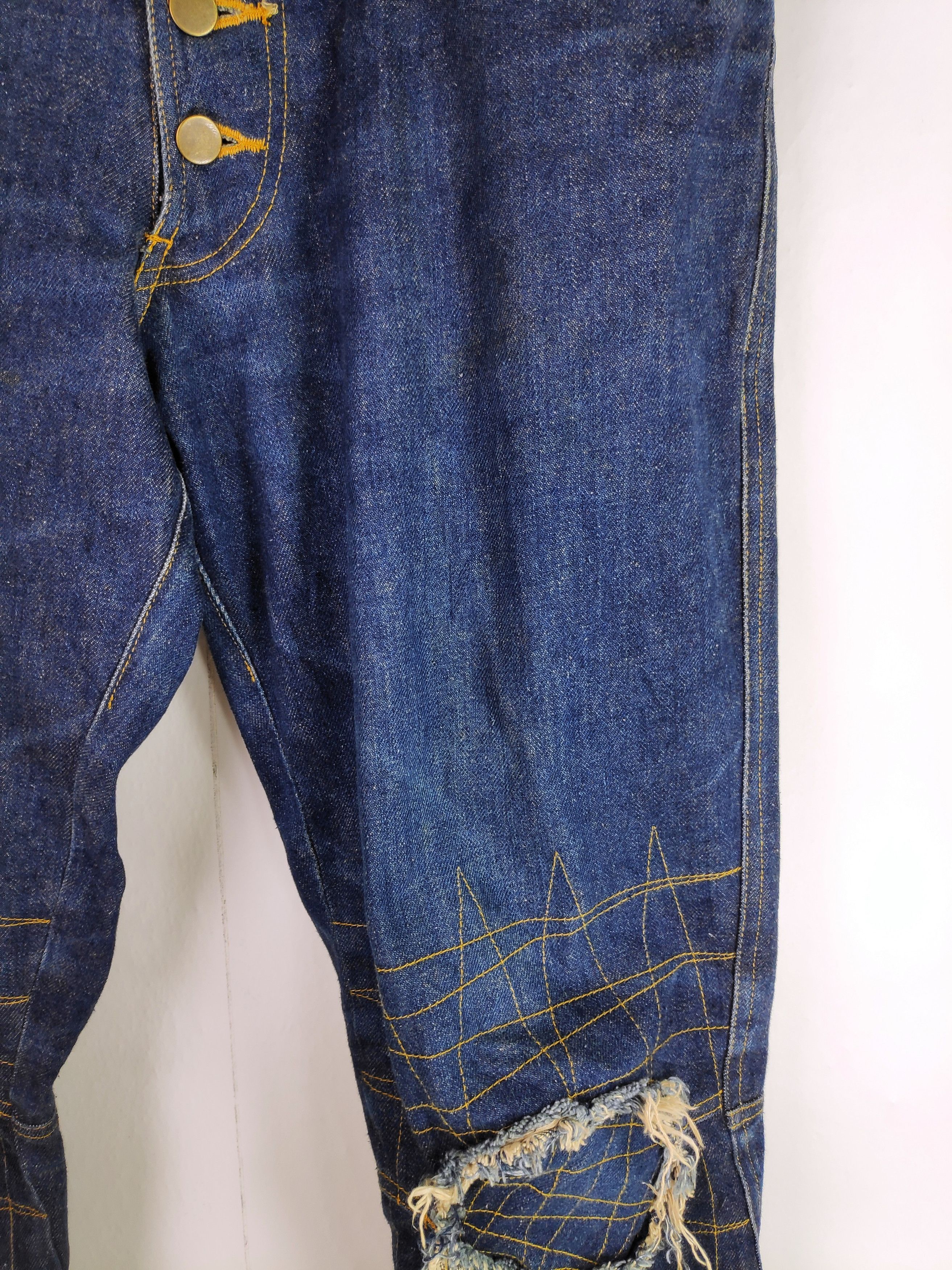 Christopher Nemeth Christopher Nemeth Denim Distresses Biker Jeans Size US 34 / EU 50 - 6 Thumbnail