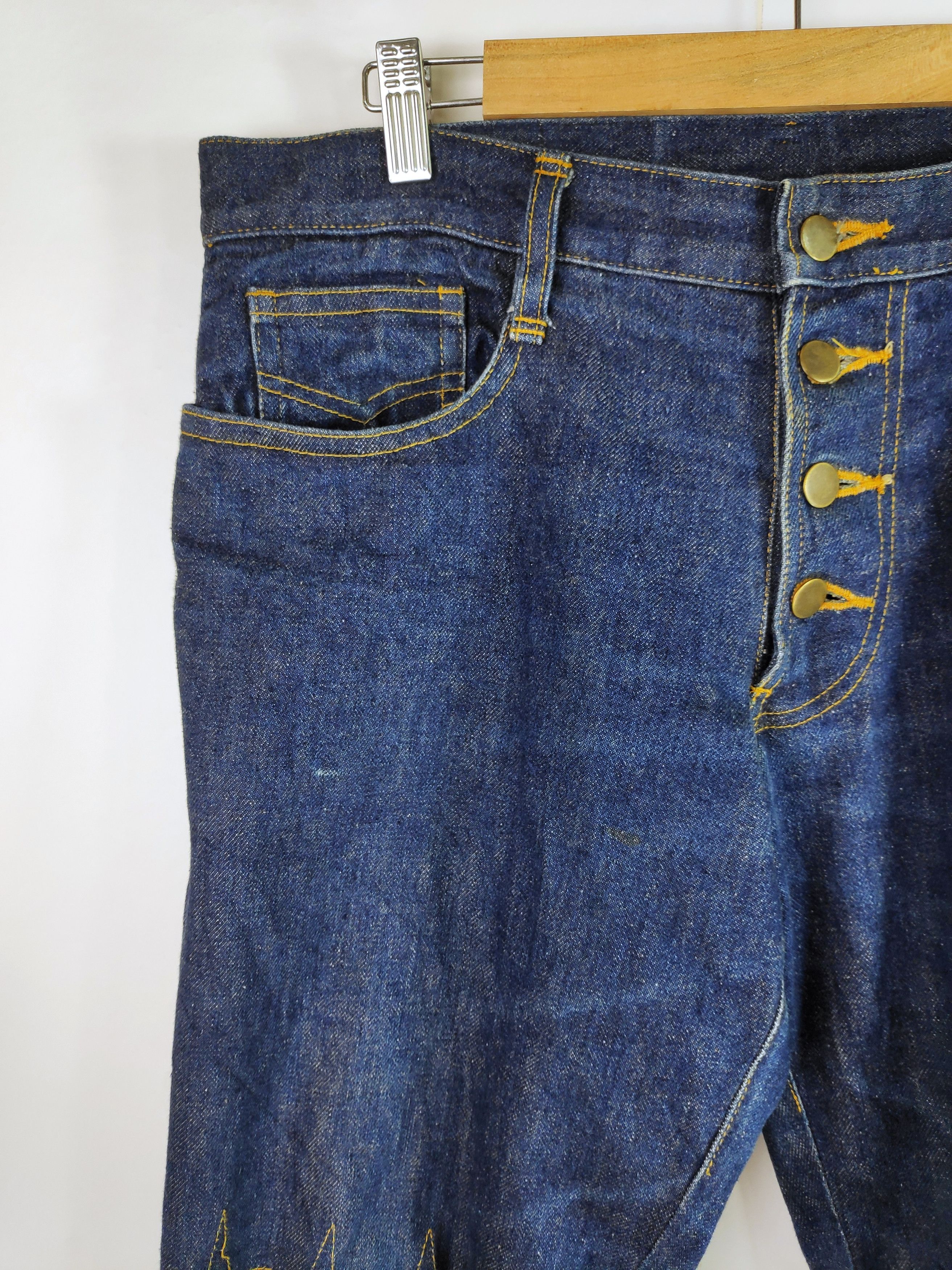 Christopher Nemeth Christopher Nemeth Denim Distresses Biker Jeans Size US 34 / EU 50 - 4 Thumbnail