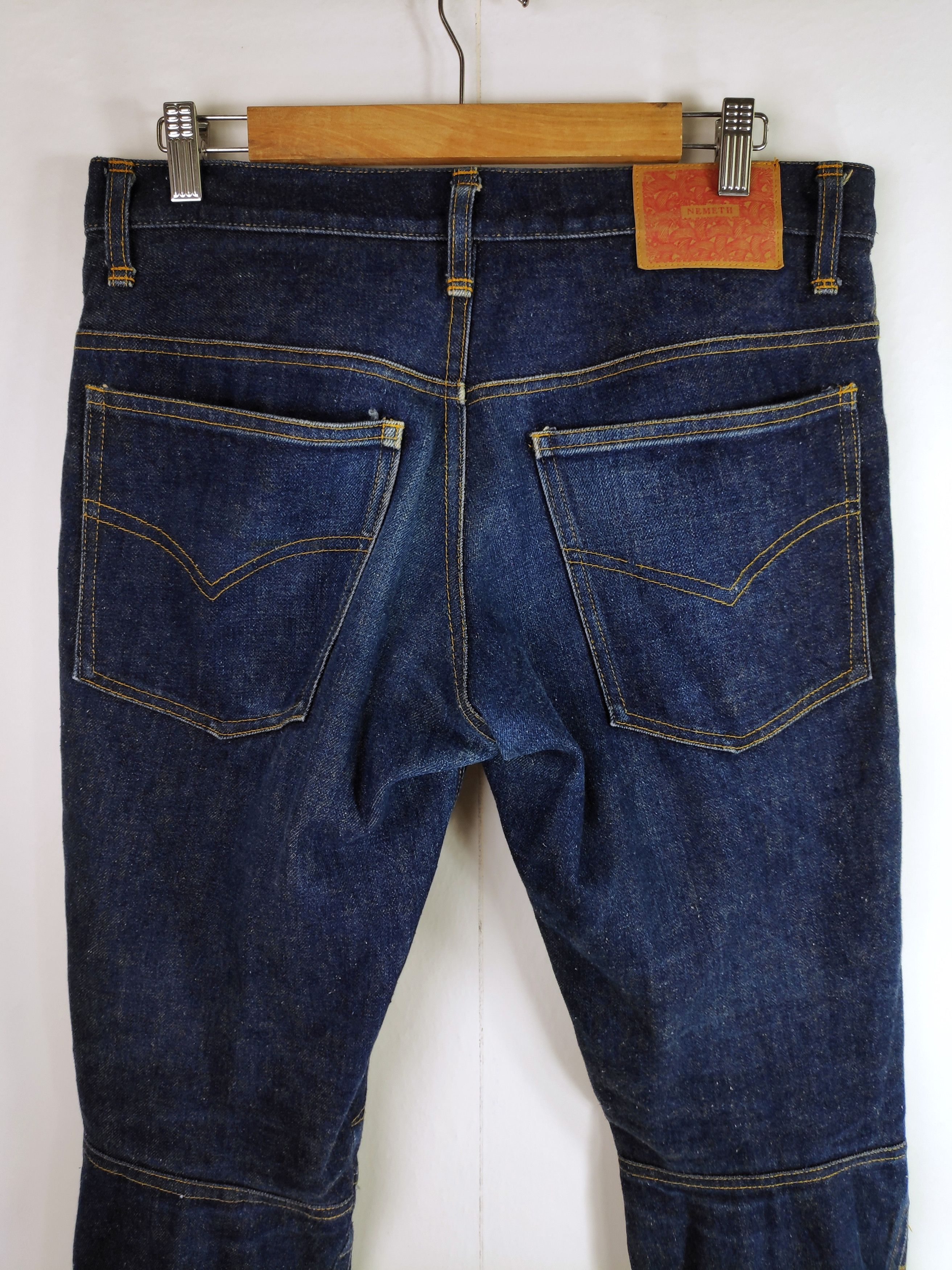 Christopher Nemeth Christopher Nemeth Denim Distresses Biker Jeans Size US 34 / EU 50 - 14 Thumbnail