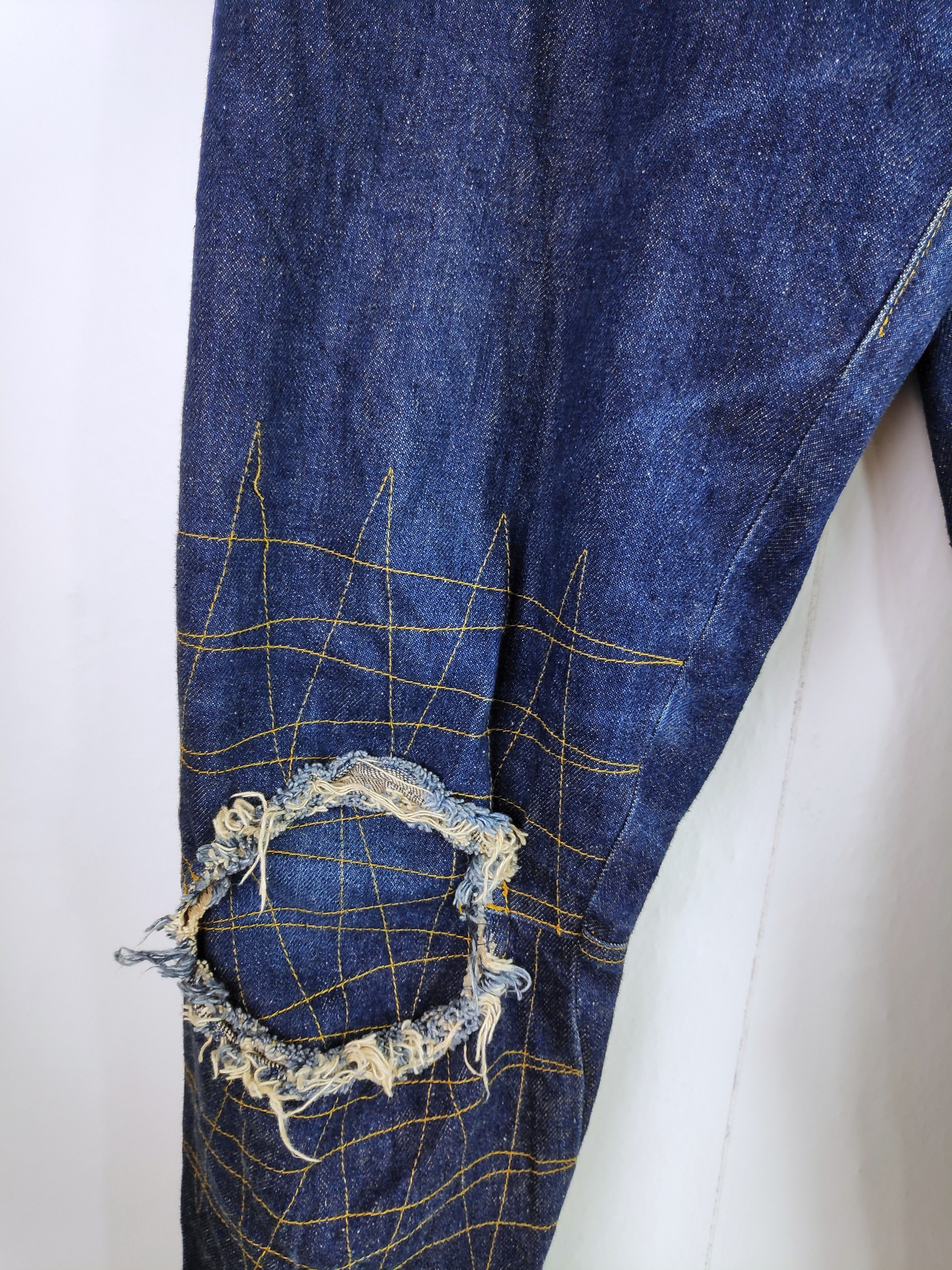 Christopher Nemeth Christopher Nemeth Denim Distresses Biker Jeans Size US 34 / EU 50 - 9 Thumbnail