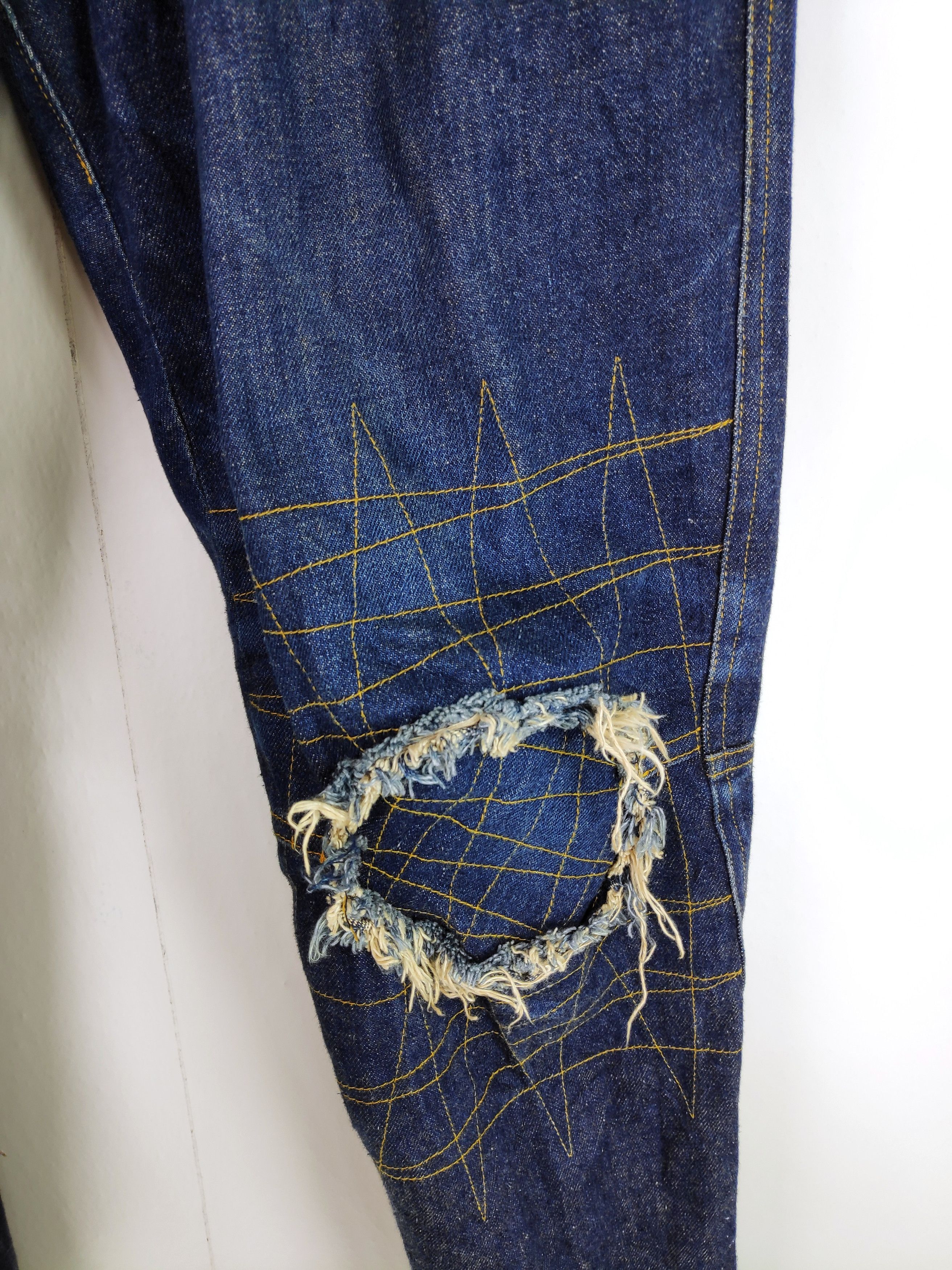 Christopher Nemeth Christopher Nemeth Denim Distresses Biker Jeans Size US 34 / EU 50 - 7 Thumbnail
