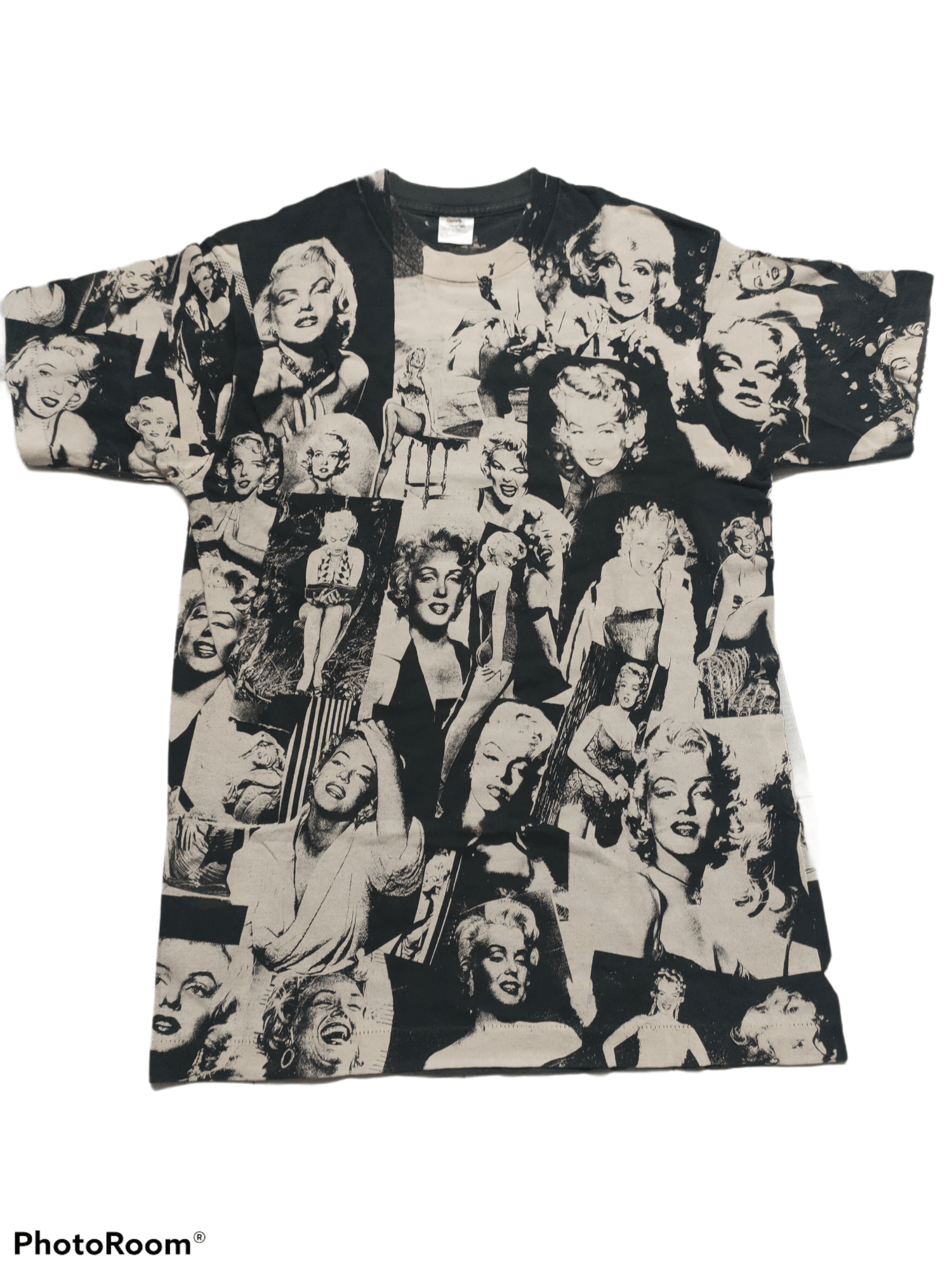 Art Comes First × Band Tees × Vintage Vintage 90s Amarican Shirt x Marilyn Monroe Full Print Size US L / EU 52-54 / 3 - 1 Thumbnail