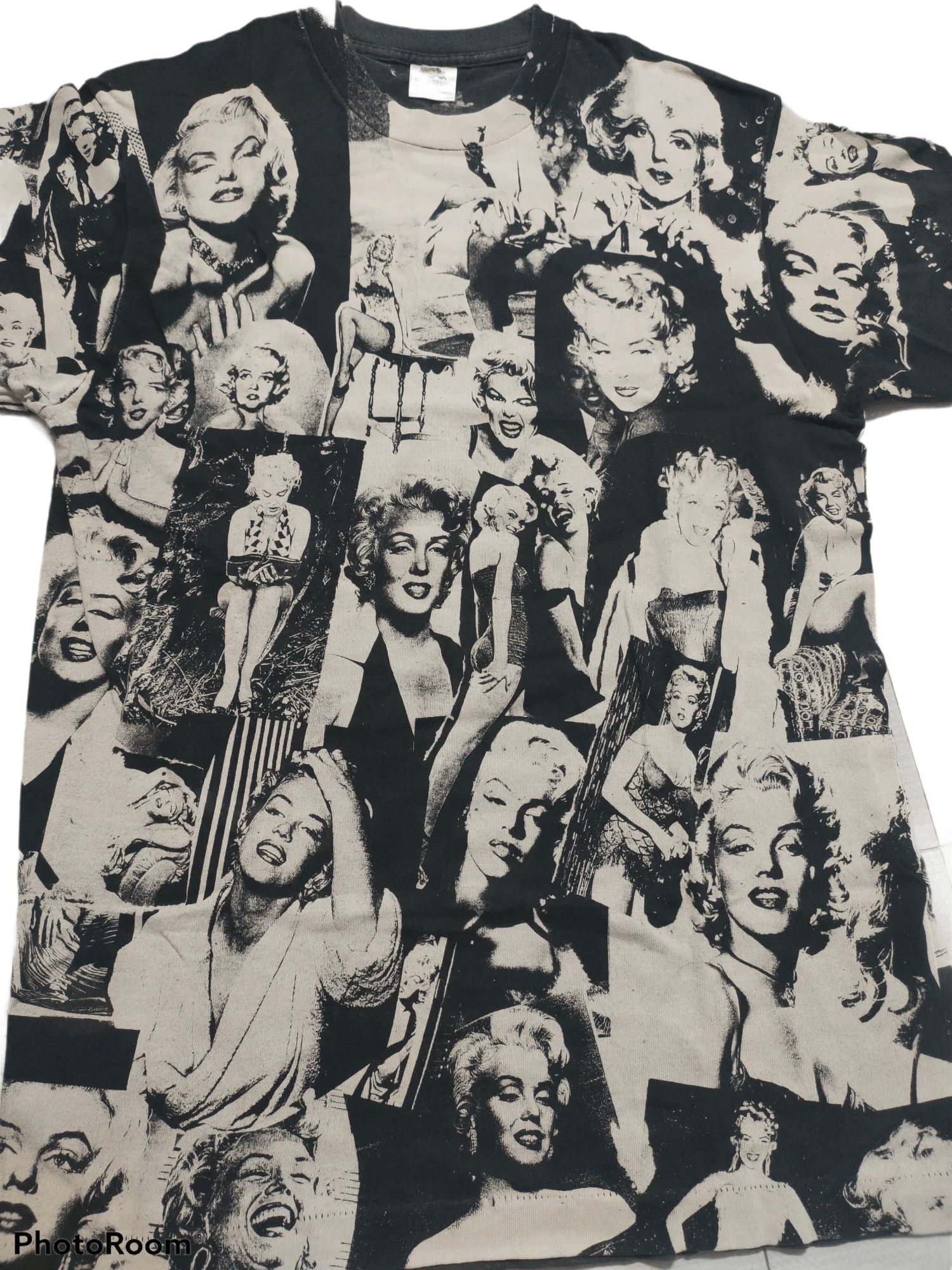 Art Comes First × Band Tees × Vintage Vintage 90s Amarican Shirt x Marilyn Monroe Full Print Size US L / EU 52-54 / 3 - 9 Thumbnail