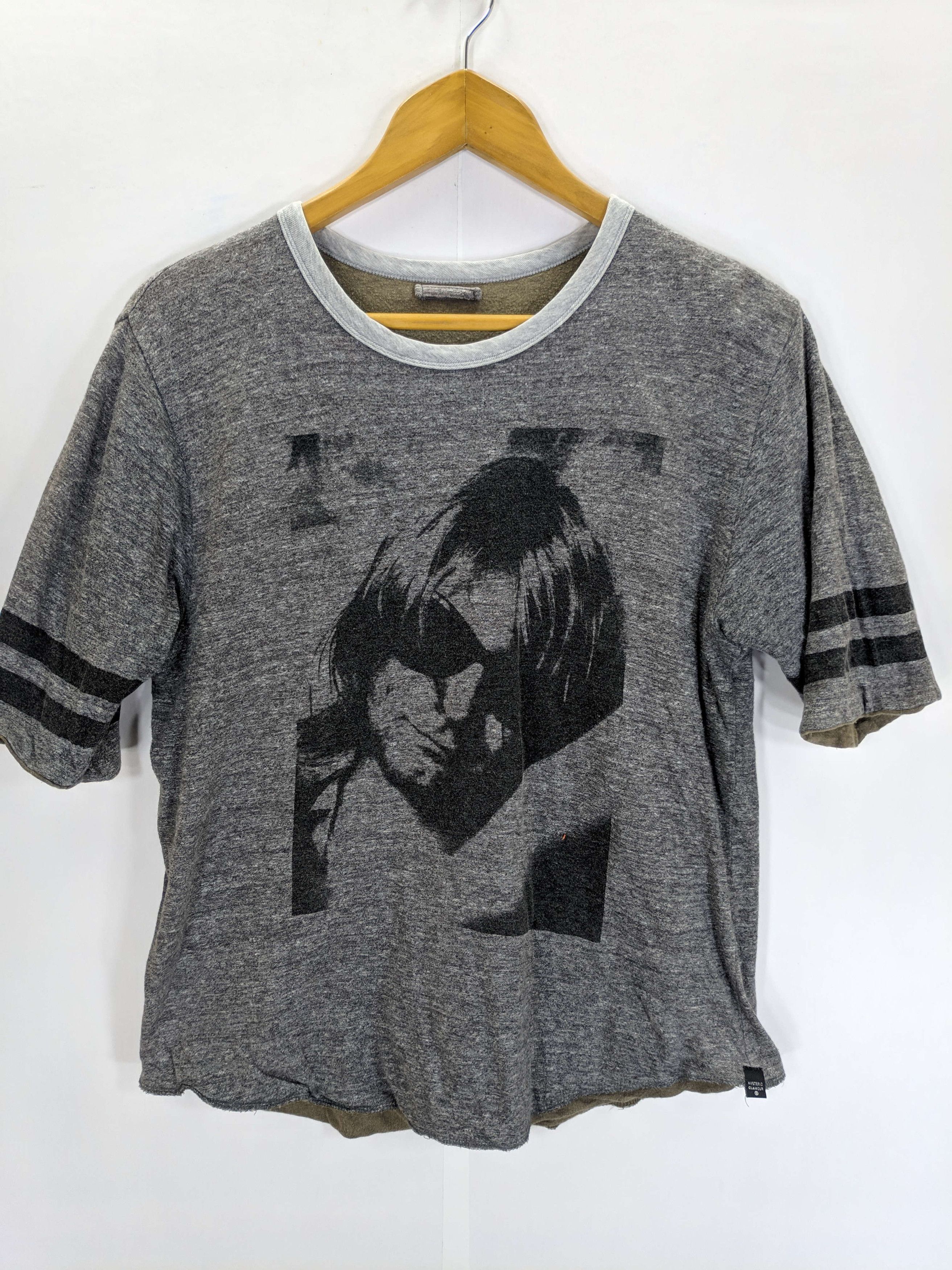 Hysteric Glamour × If Six Was Nine Hysteric X Kurt Cobain Nirvana Grunge Reversible T Shirt Size US M / EU 48-50 / 2 - 1 Thumbnail