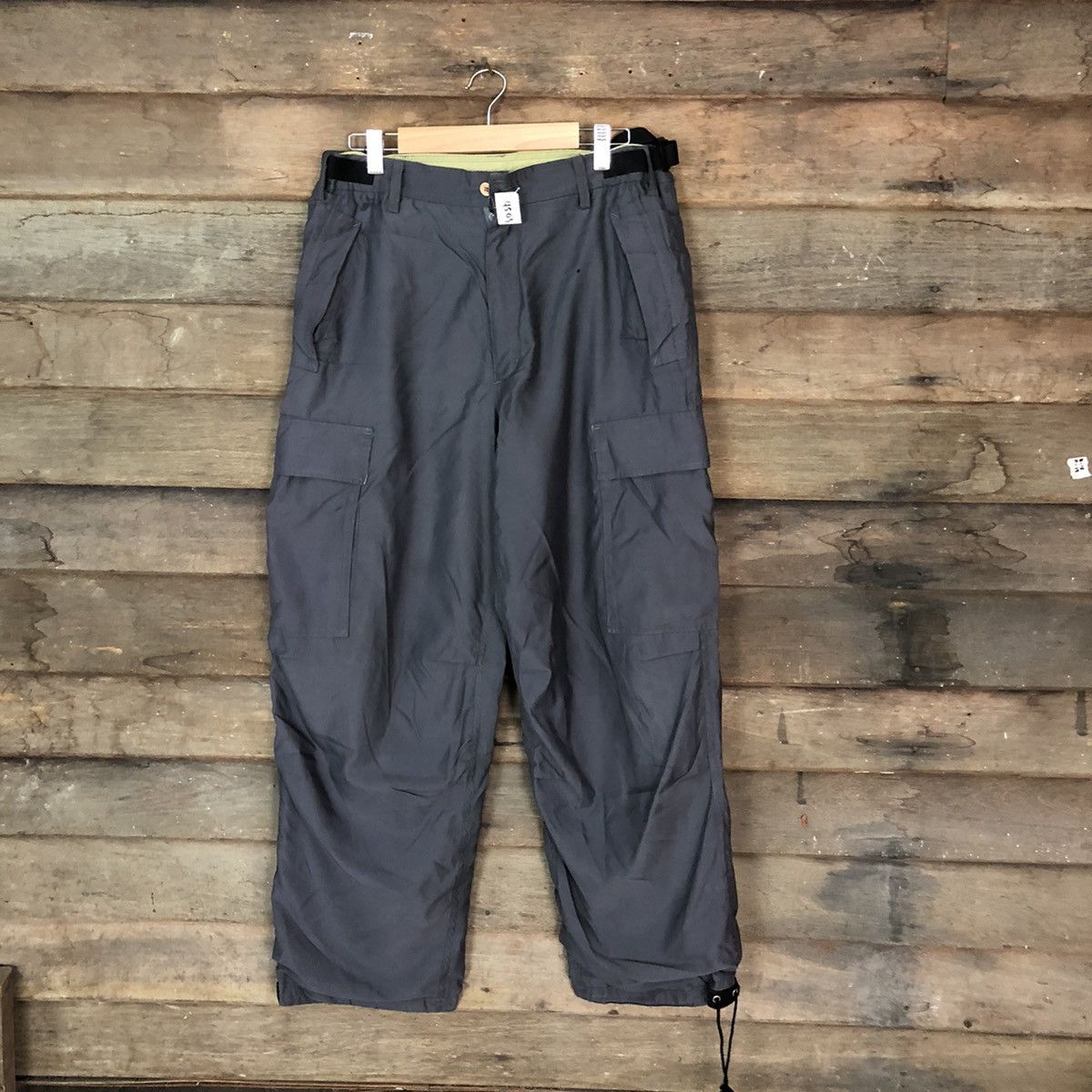 Japanese Brand U.P.S.T Grey hiking multi pocket Cargo Pants #4503 Size US 29 - 1 Thumbnail