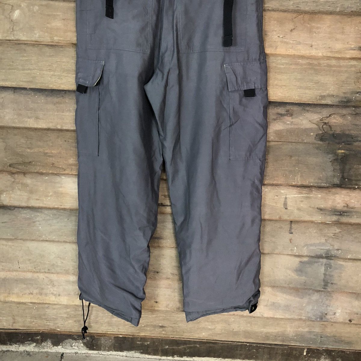 Japanese Brand U.P.S.T Grey hiking multi pocket Cargo Pants #4503 Size US 29 - 13 Thumbnail