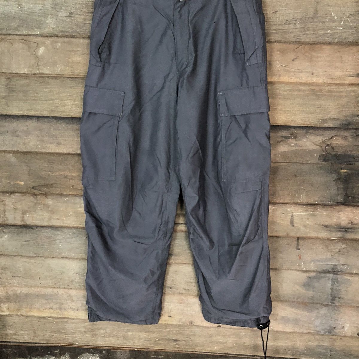 Japanese Brand U.P.S.T Grey hiking multi pocket Cargo Pants #4503 Size US 29 - 3 Thumbnail