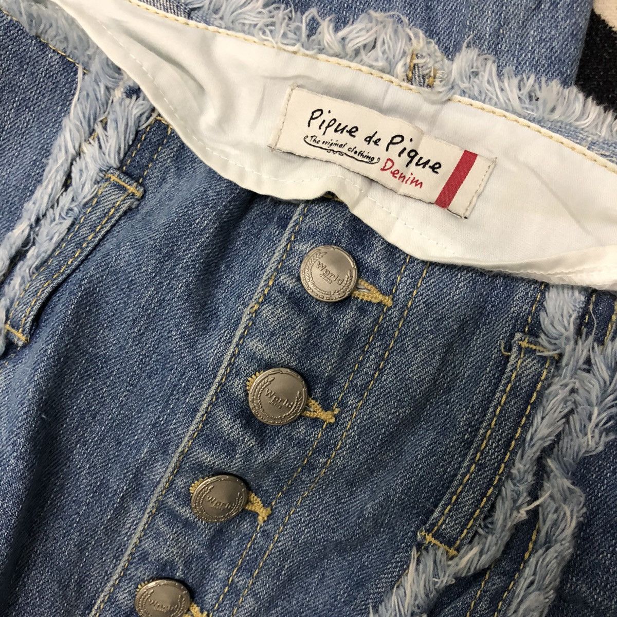 Japanese Brand Rare patchwork jeans Size 26" / US 2 / IT 38 - 4 Thumbnail