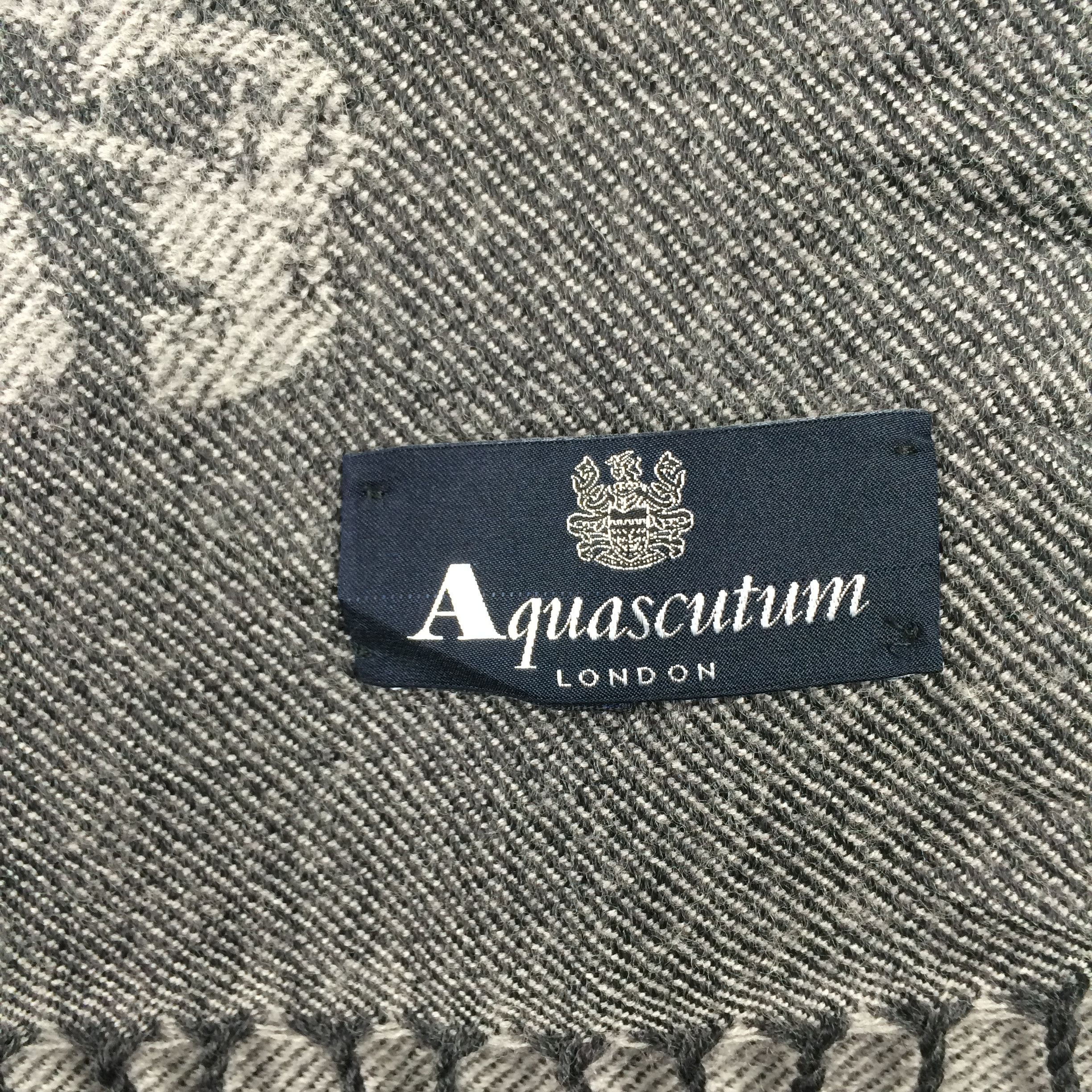 Aquascutum w26 aquascutum WINTER scarf big logo Size ONE SIZE - 3 Thumbnail