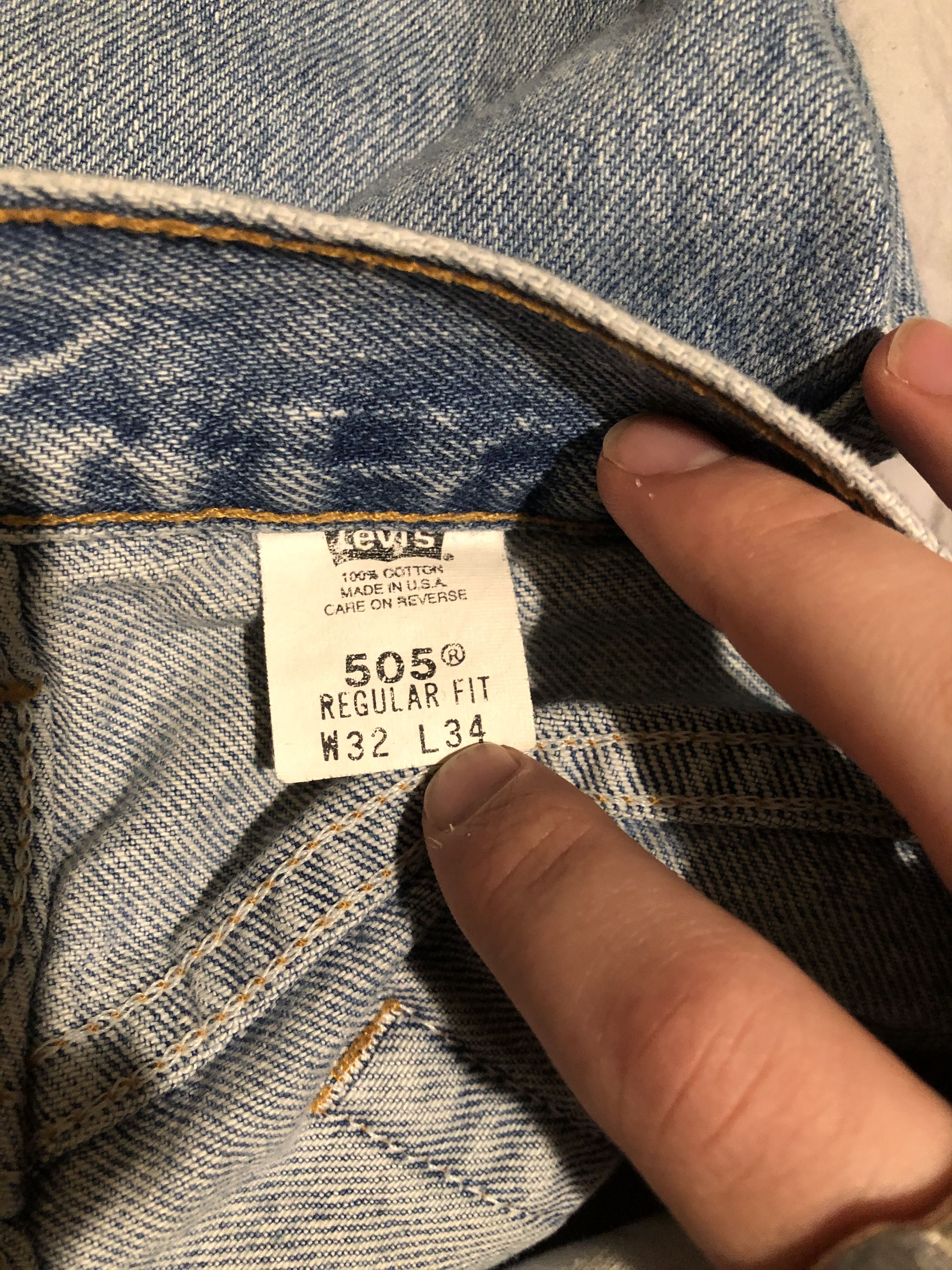 Levi's Vintage Levi’s 505 ‘01 Size US 32 / EU 48 - 5 Thumbnail