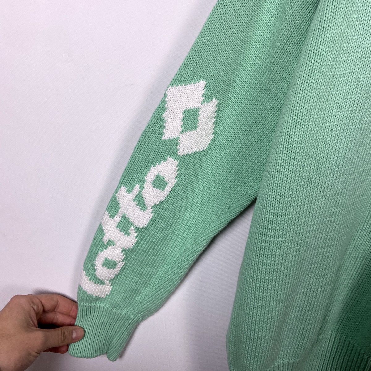 Numero 00 Numero 00 x Lotto Bicolor knitted sweater oversize crewneck Size US M / EU 48-50 / 2 - 6 Thumbnail