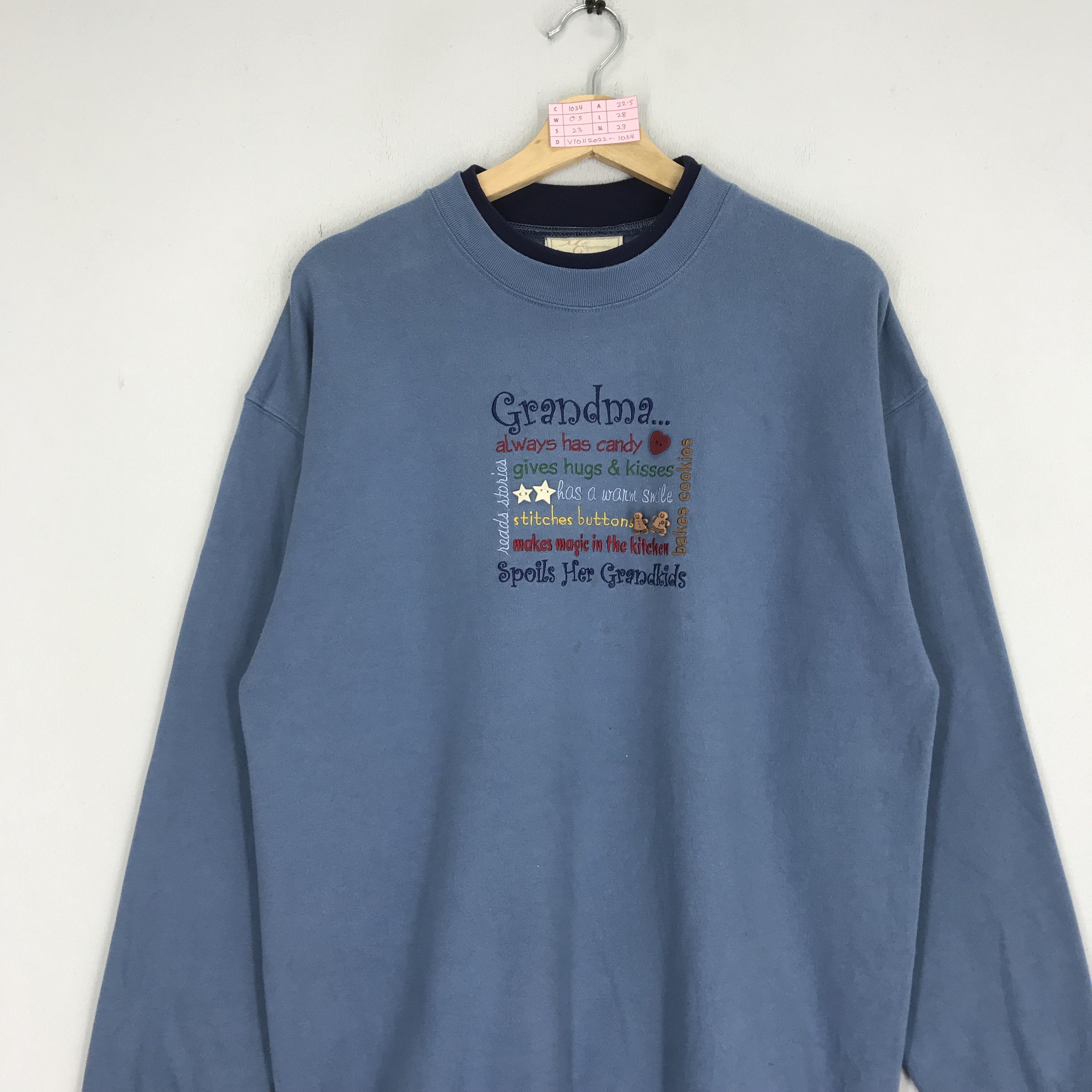Vintage Vintage 90's Quotes Words Sweater Size US M / EU 48-50 / 2 - 3 Thumbnail