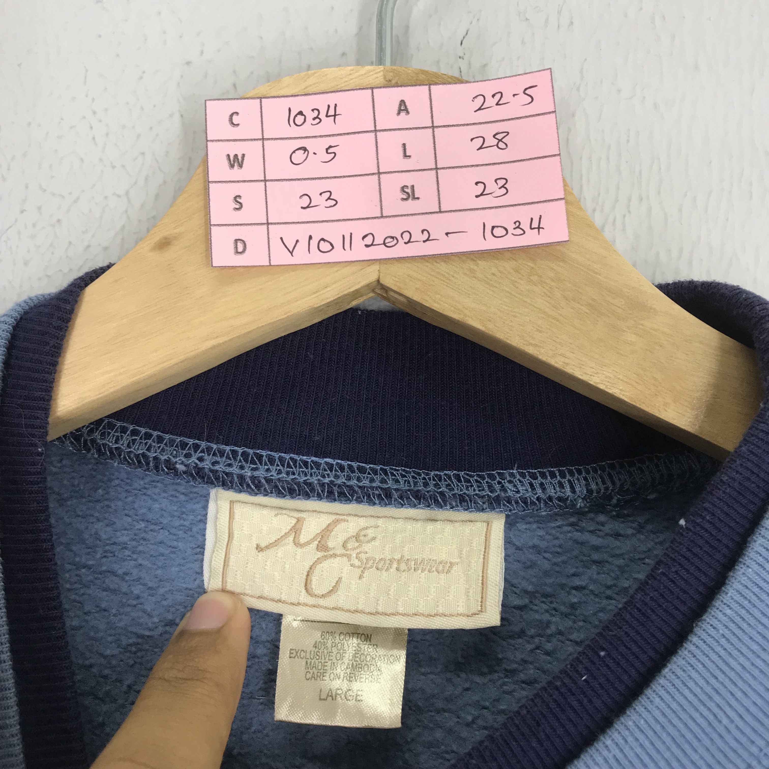 Vintage Vintage 90's Quotes Words Sweater Size US M / EU 48-50 / 2 - 8 Thumbnail