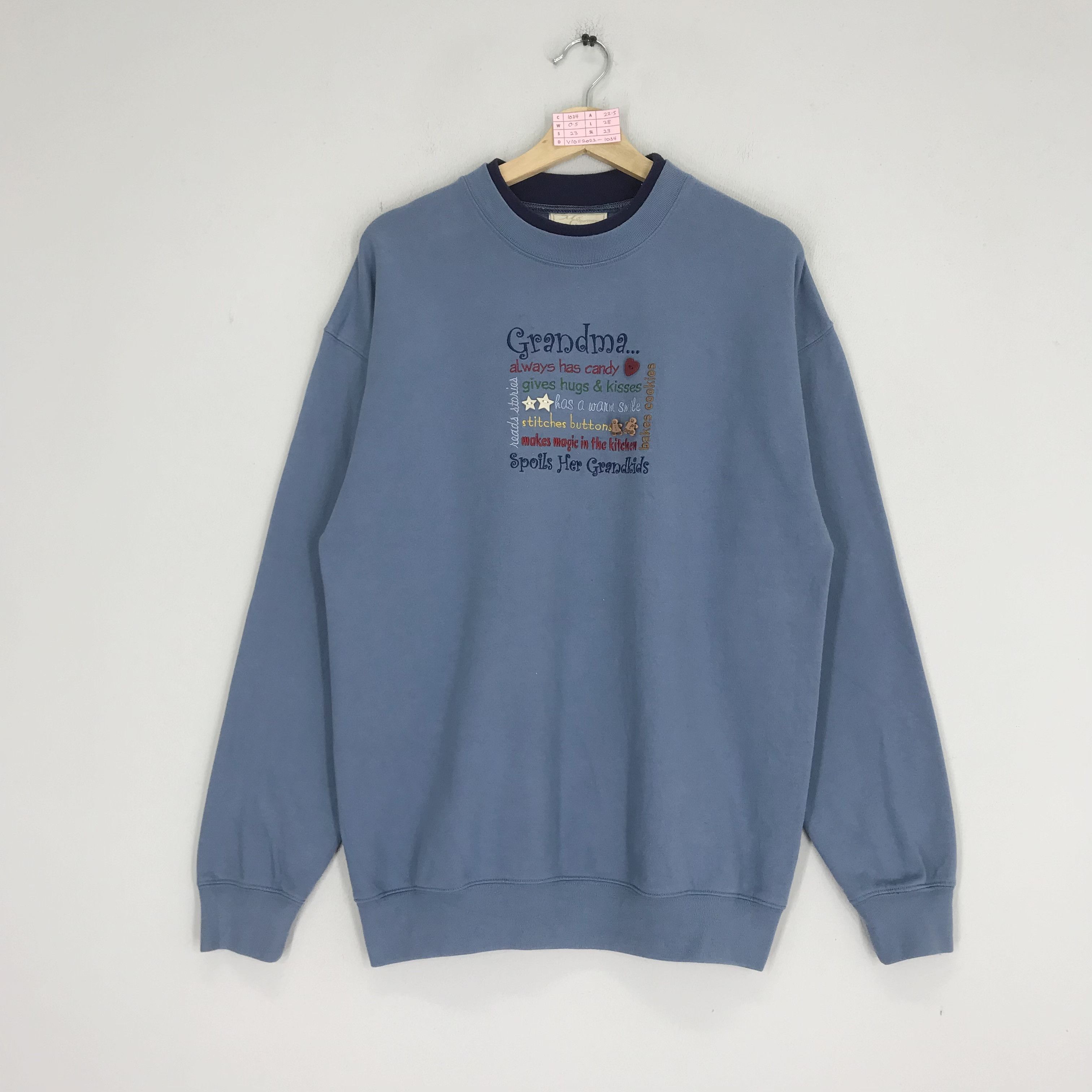 Vintage Vintage 90's Quotes Words Sweater Size US M / EU 48-50 / 2 - 1 Thumbnail