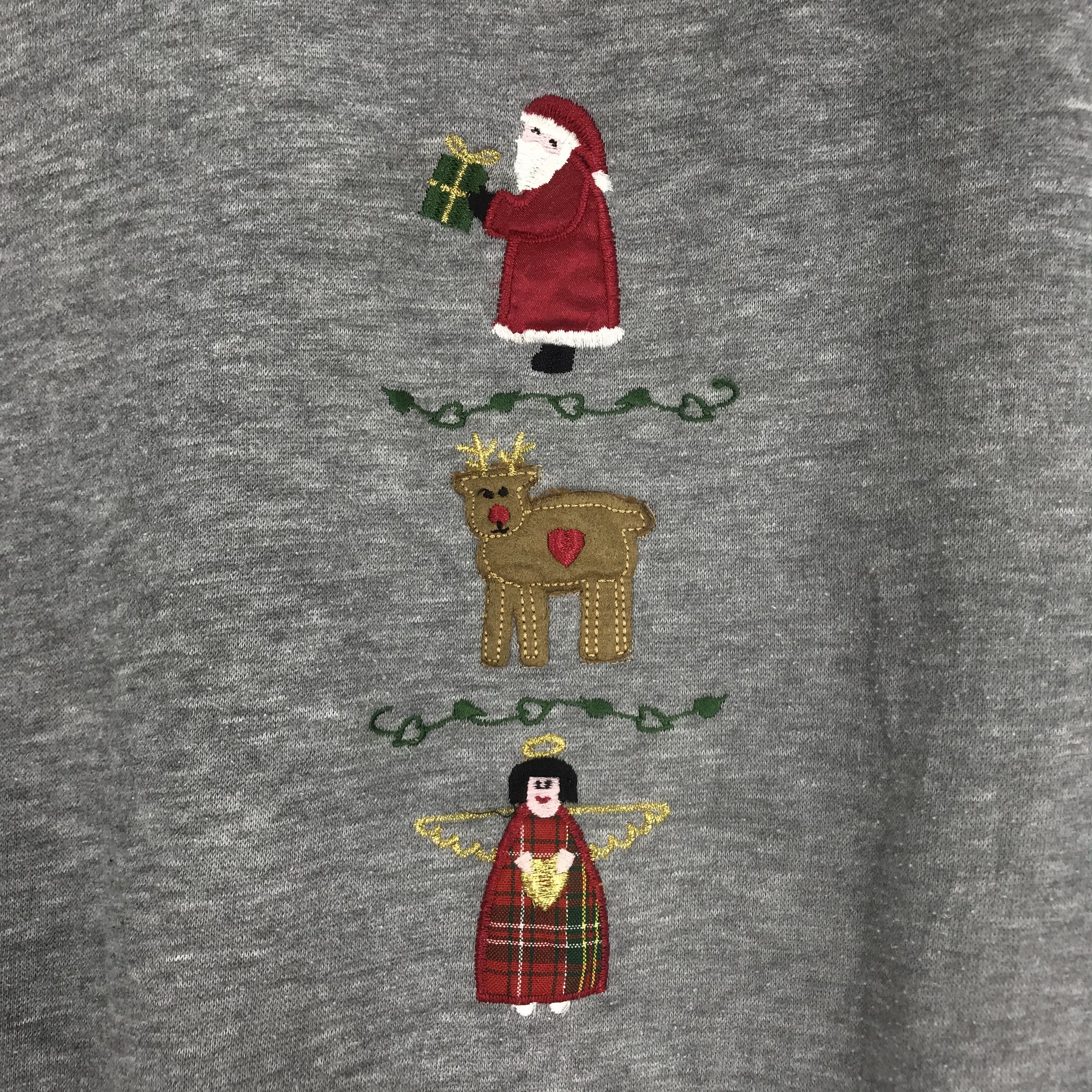 Arts & Science Vintage Merry Christmas Xmas Sweatshirts Graphics Santa Bell Size US M / EU 48-50 / 2 - 5 Thumbnail