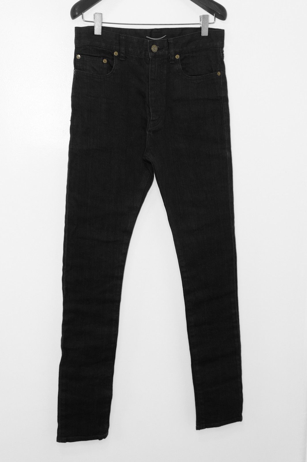 Saint Laurent Paris SS14 Runway Sample Look 23 D05 Black Skinny 