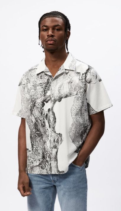 Rhude Zara x Rhuigi L camp collar shirt Size US L / EU 52-54 / 3 - 1 Thumbnail