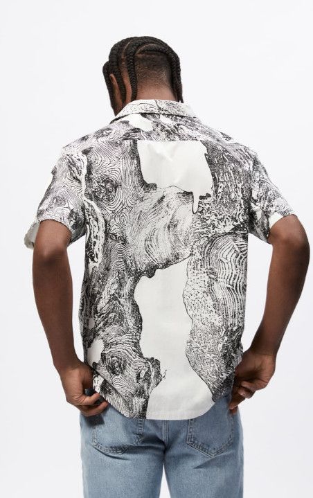 Rhude Zara x Rhuigi L camp collar shirt Size US L / EU 52-54 / 3 - 13 Thumbnail