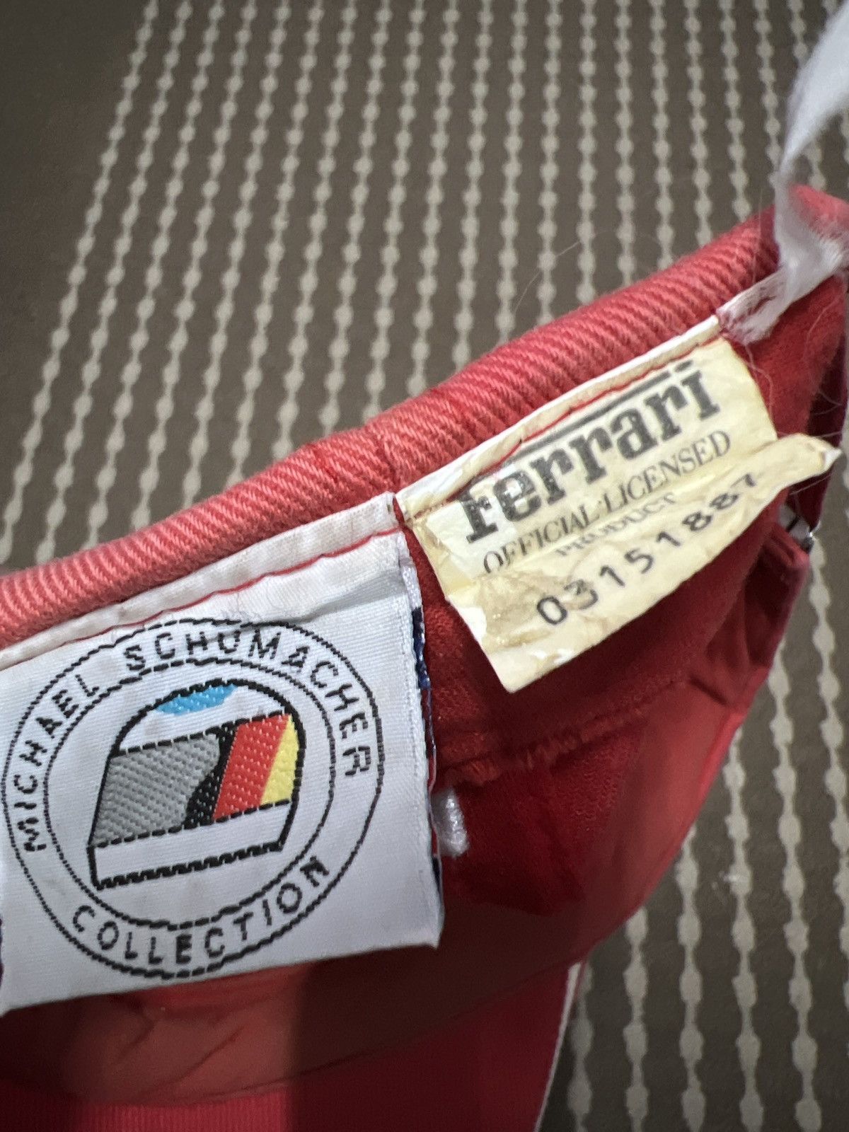 Ferrari × Vintage Vintage F1 Michael Schumacher Ferrari sunfaded distress cap Size ONE SIZE - 5 Thumbnail