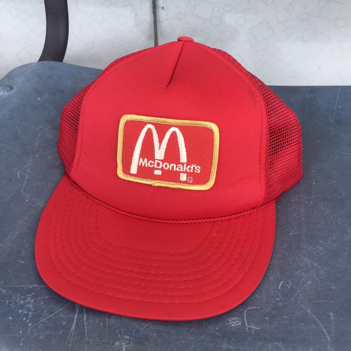 Vintage McDonald trucker hat vintage snapback 90s patches Size ONE SIZE - 1 Thumbnail