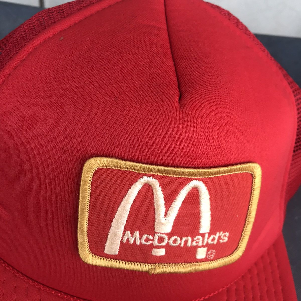 Vintage McDonald trucker hat vintage snapback 90s patches Size ONE SIZE - 2 Thumbnail