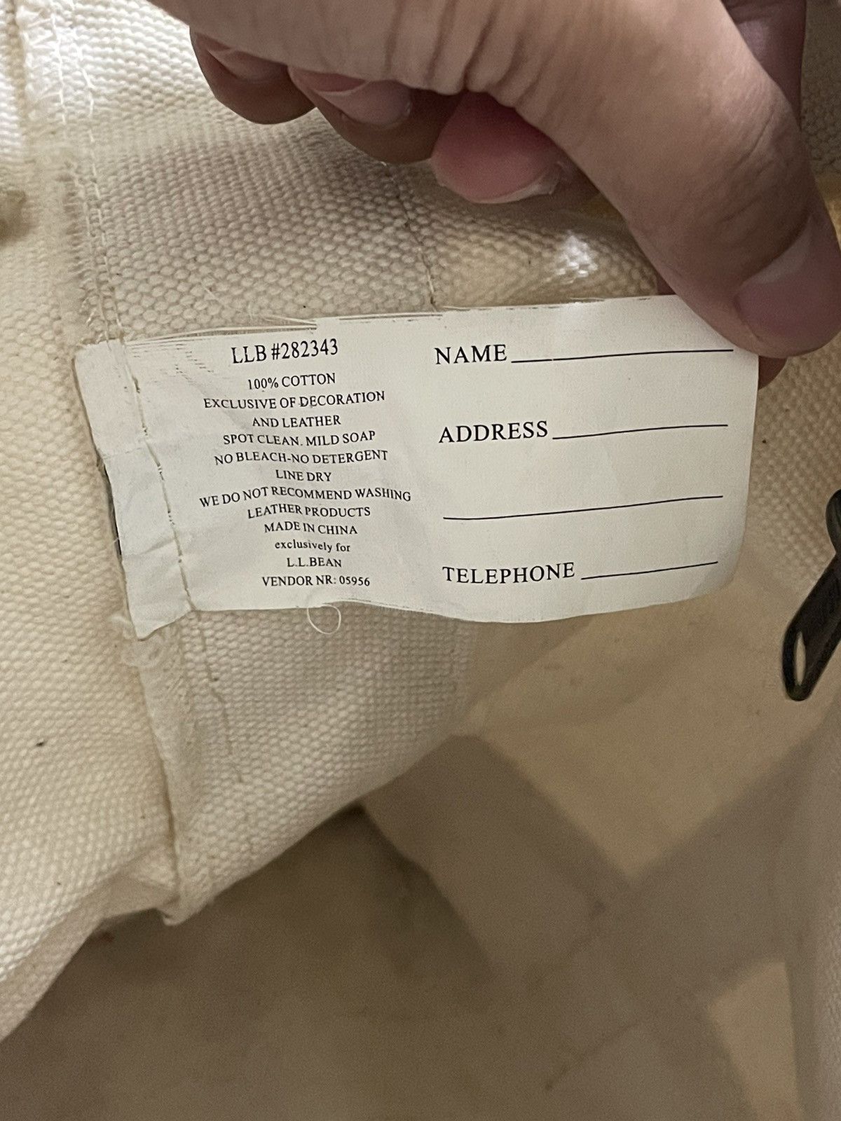 L.L. Bean Vintage L.L.Bean Two Tone Sling Bag Size ONE SIZE - 12 Thumbnail
